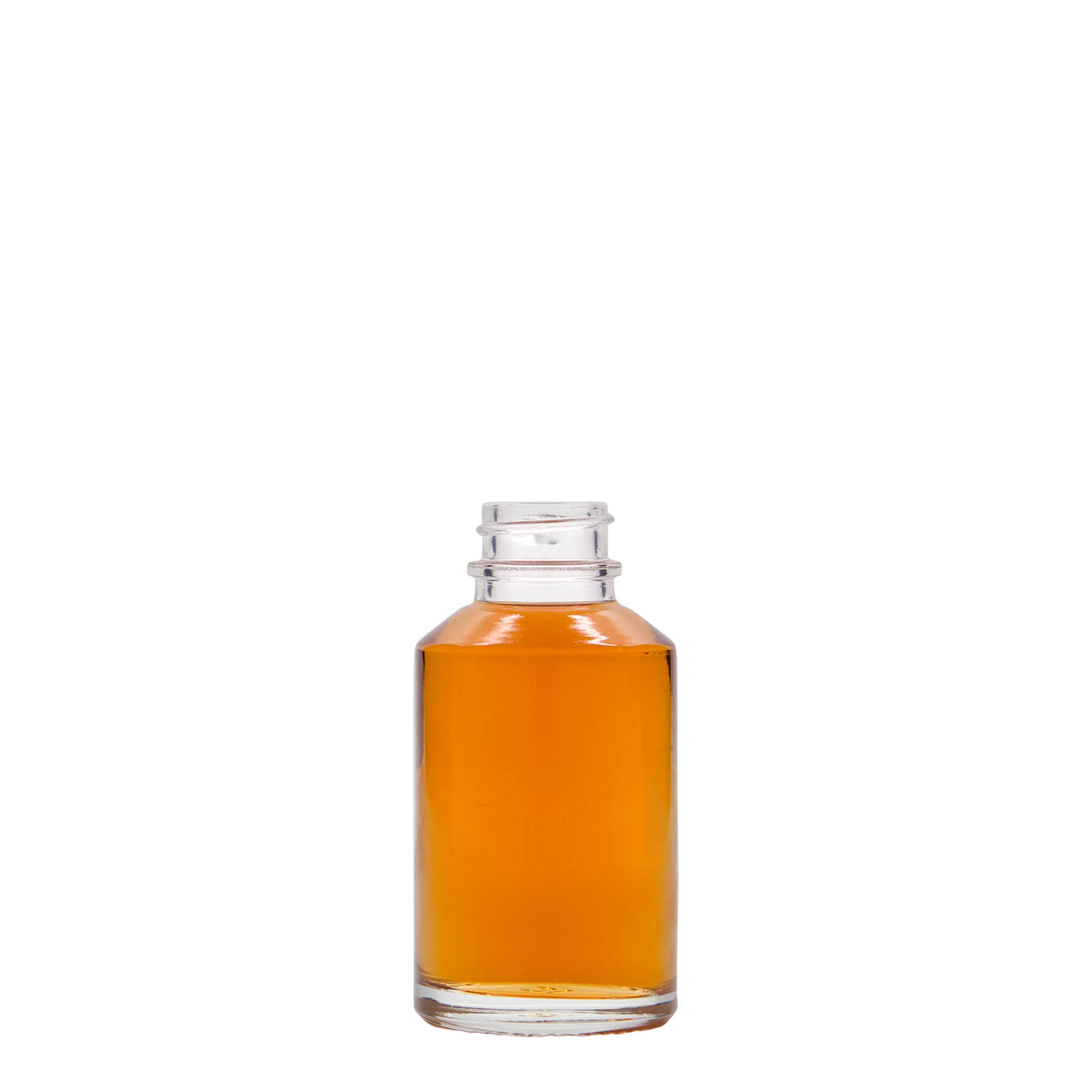 Frasco de vidrio de 50 ml 'Hella', boca: GPI 22 Frasco de vidrio de 50 ml 'Hella', boca: GPI 22