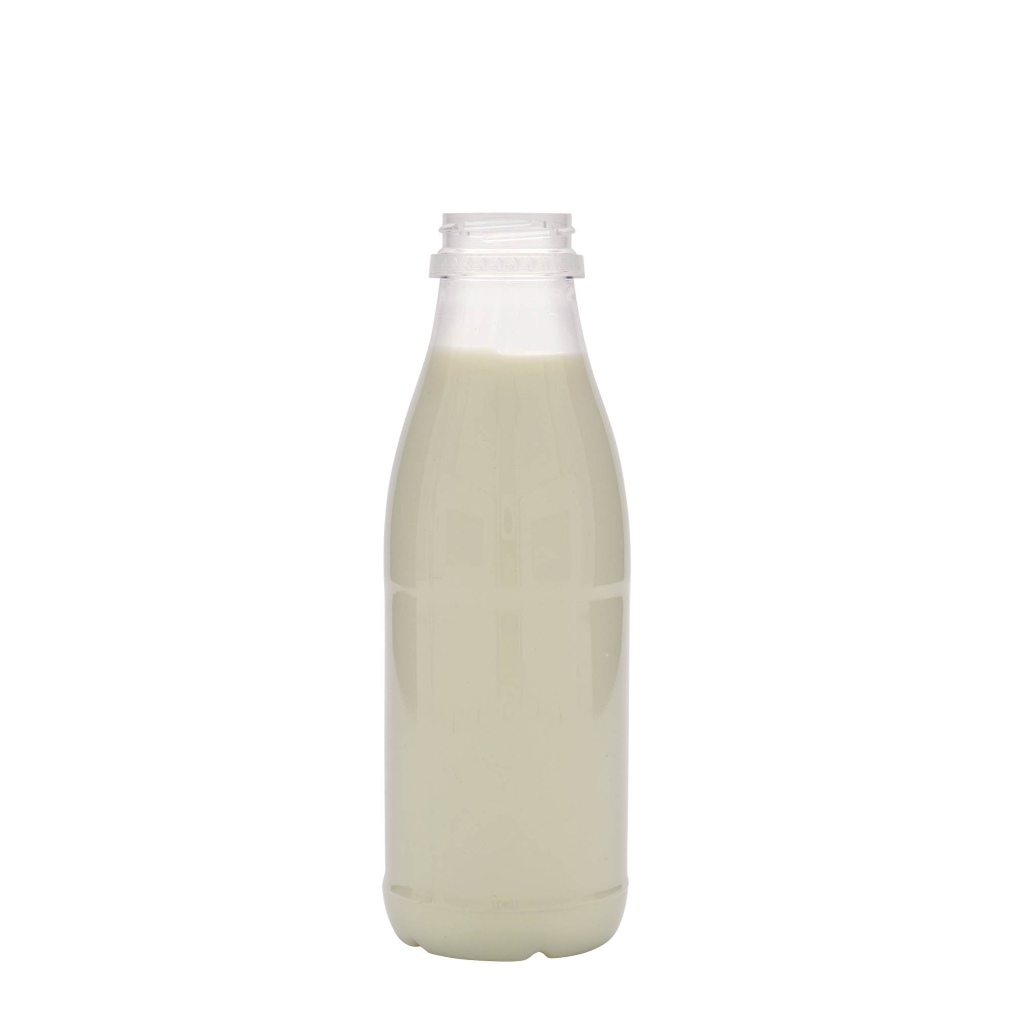 Botella PET de 500 ml 'Milk and Juice', plástico, boca: 38 mm