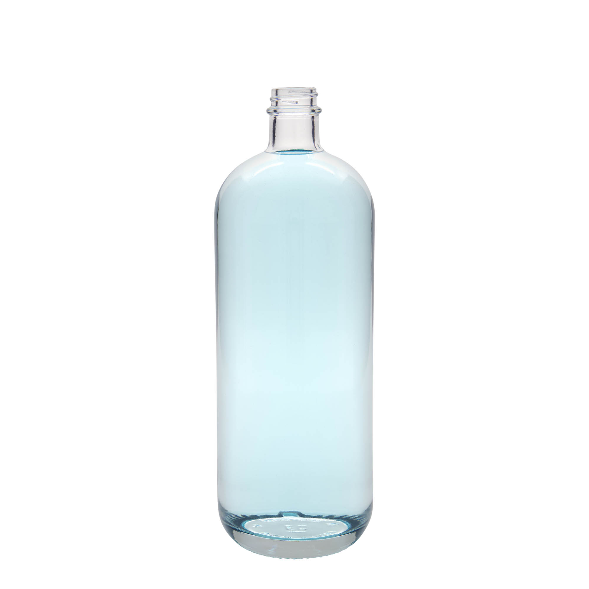 Botella de vidrio de 1000 ml 'Lotto', boca: GPI 28 Botella de vidrio de 1000 ml 'Lotto', boca: GPI 28