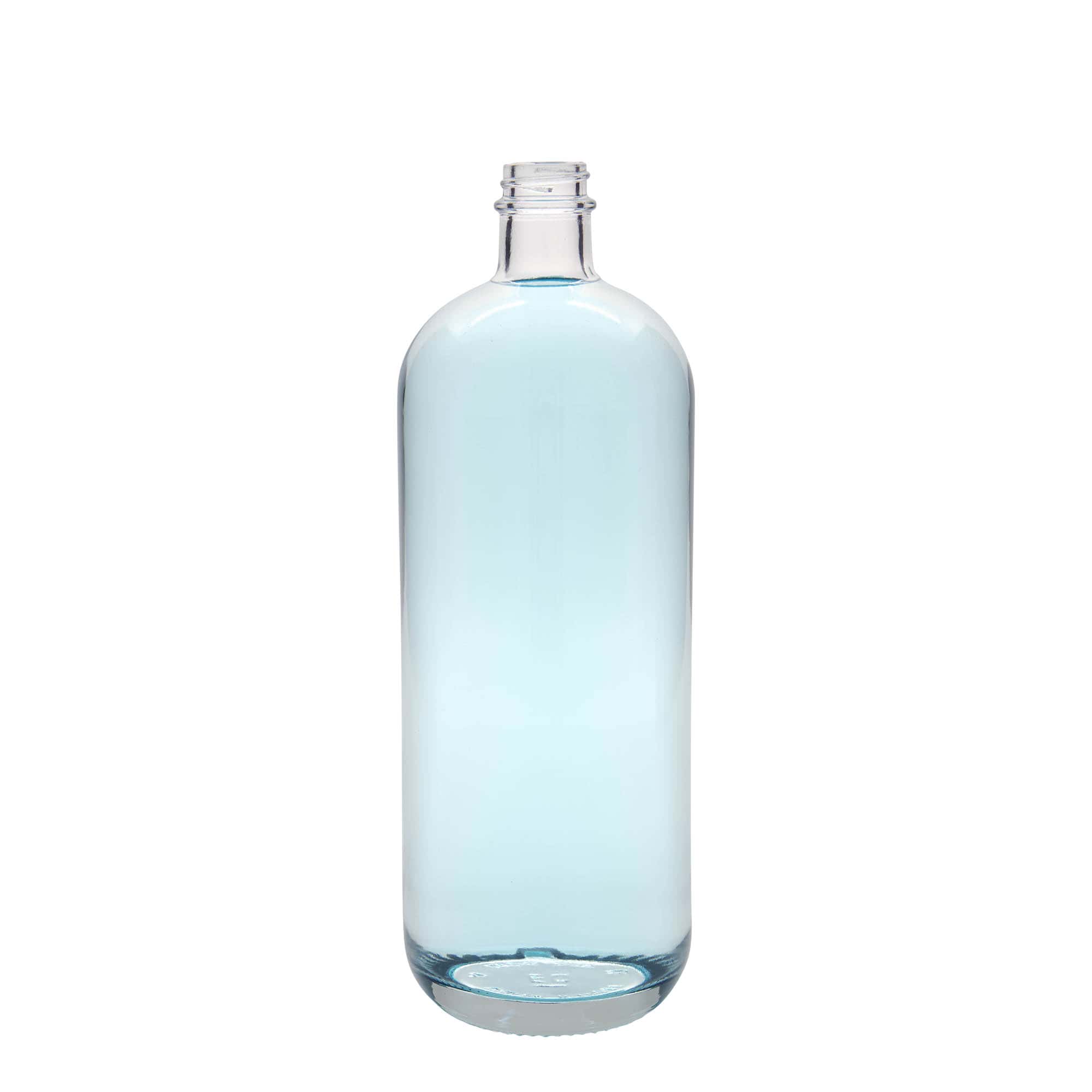 Botella de vidrio de 1000 ml 'Lotto', boca: GPI 28 Botella de vidrio de 1000 ml 'Lotto', boca: GPI 28