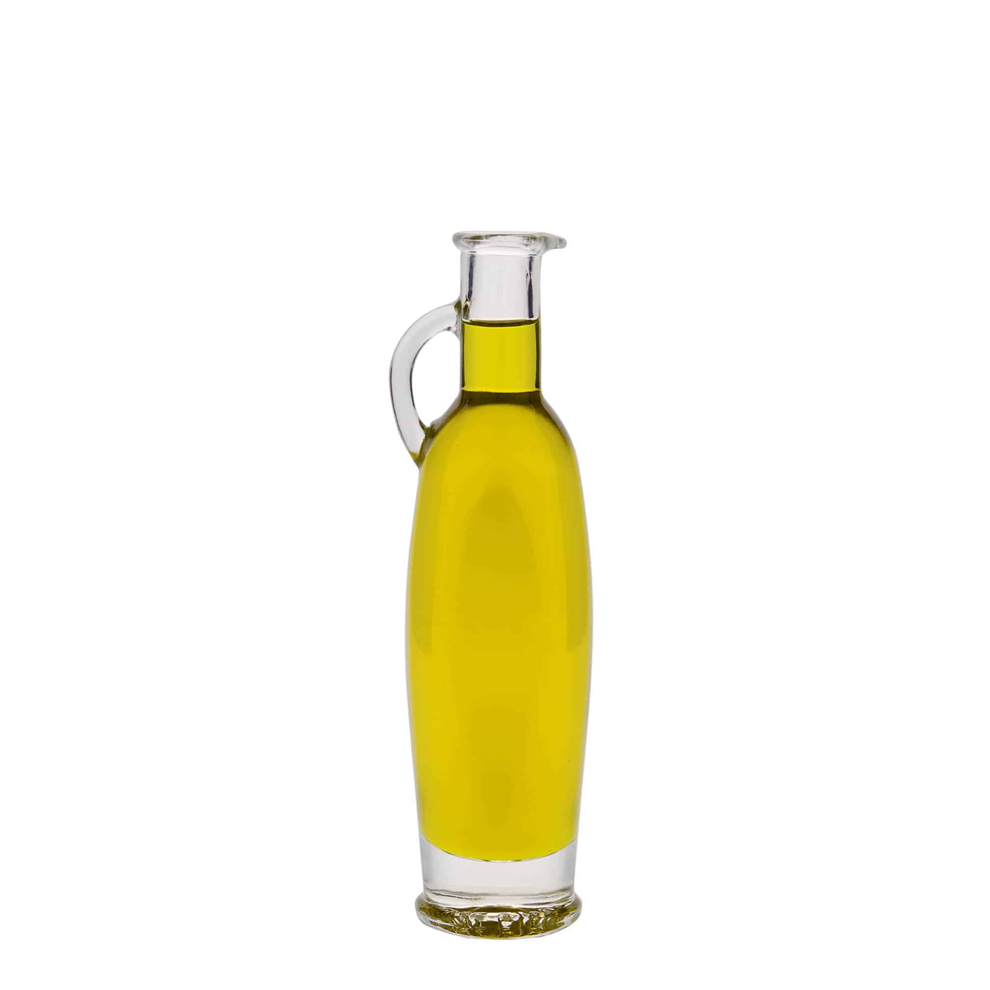 Botella de cristal de 100 ml 'Eleganta', ovalada, boca: corcho Botella de cristal de 100 ml 'Eleganta', ovalada, boca: corcho