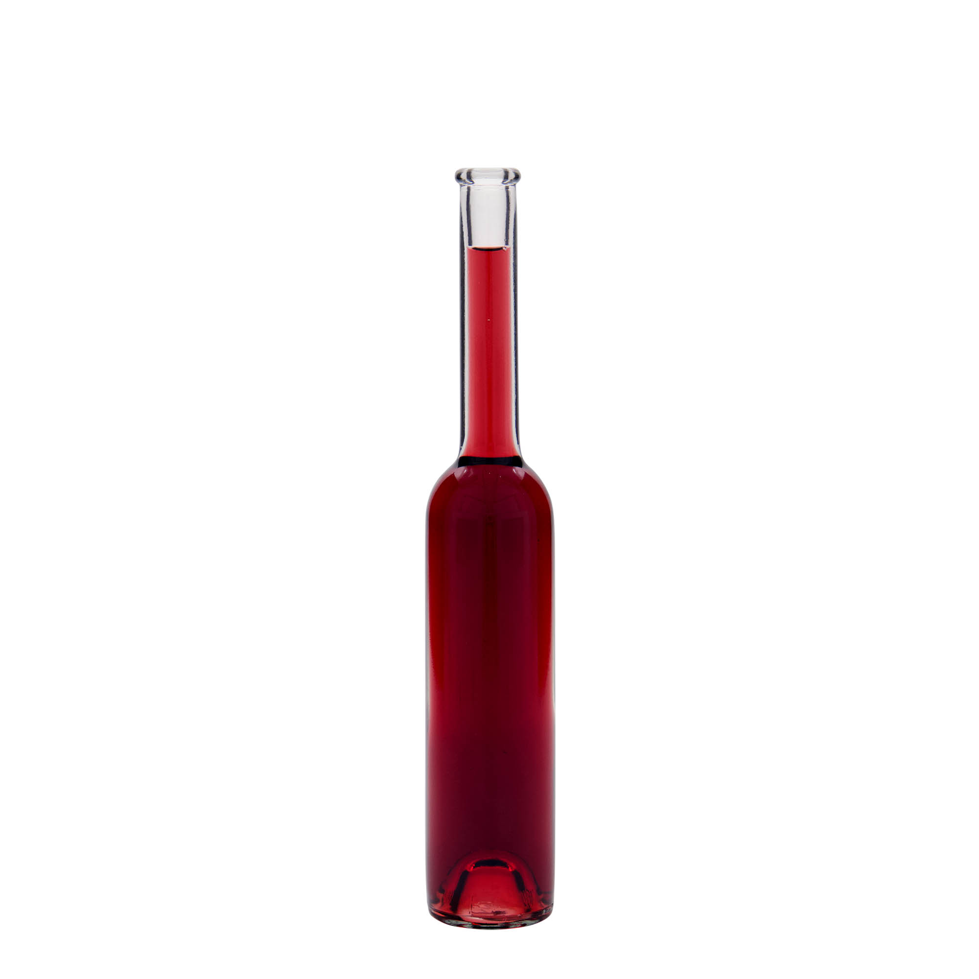 Botella de vidrio de 100 ml 'Platina', boca: corcho