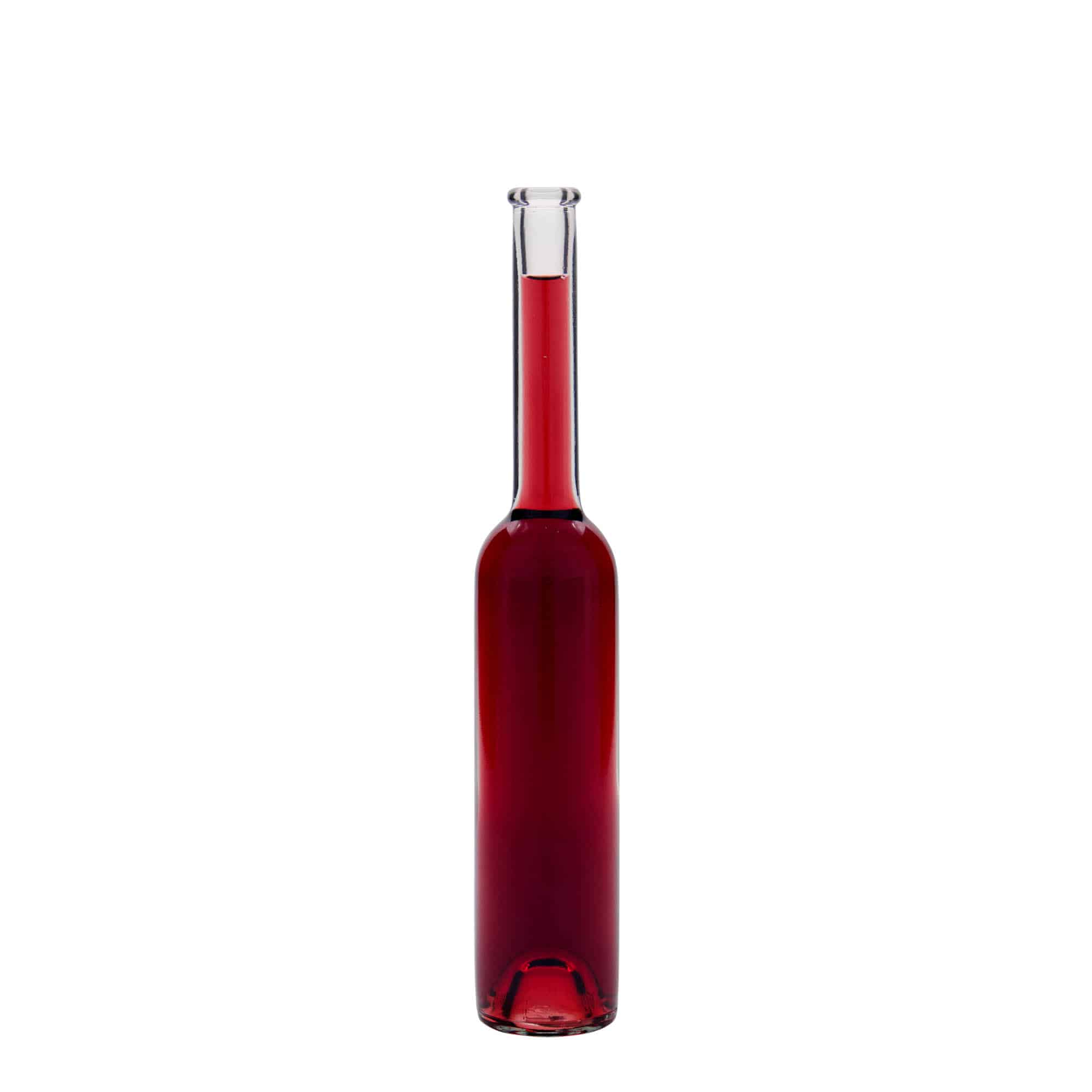 Botella de vidrio de 100 ml 'Platina', boca: corcho