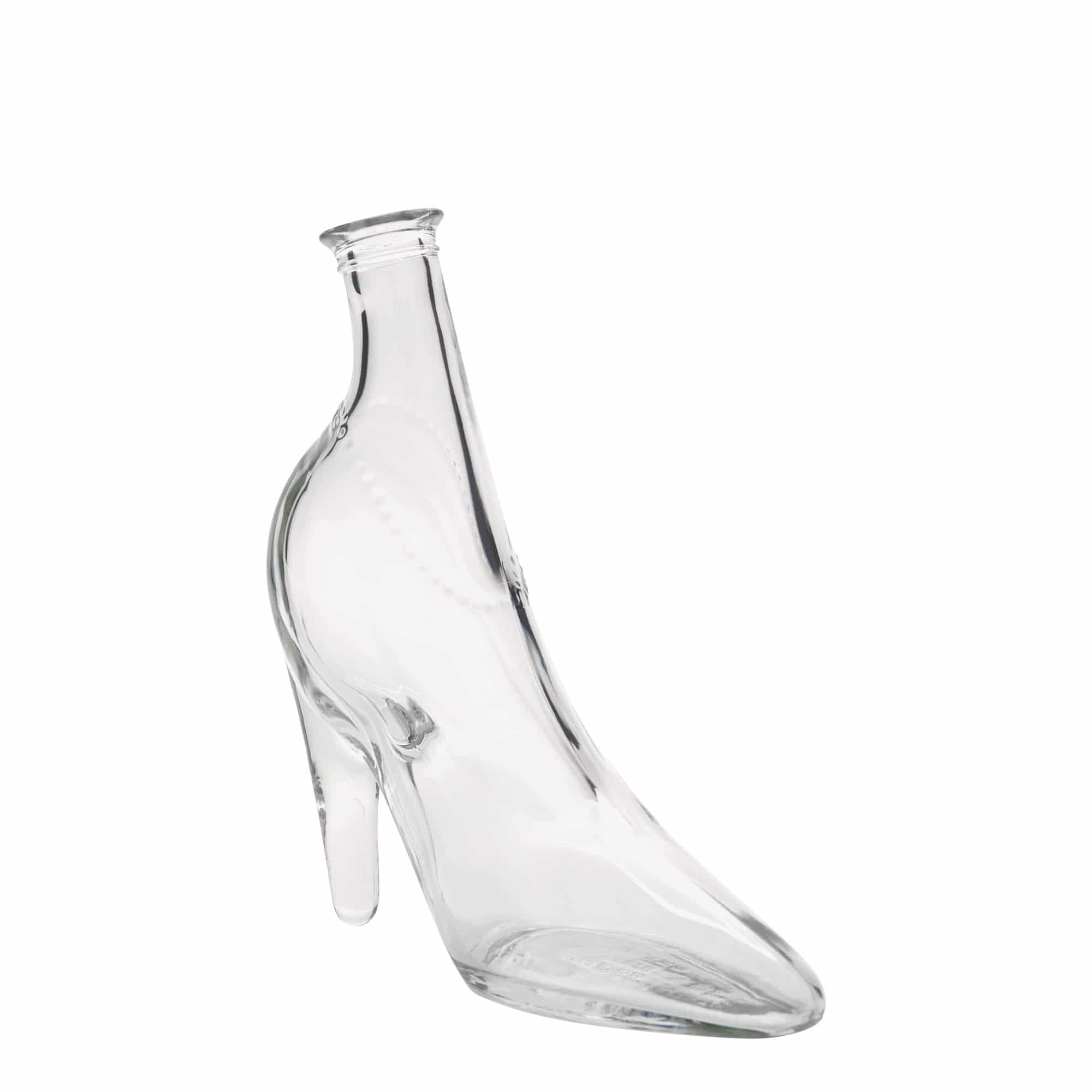 Botella de vidrio de 350 ml 'Scarpa Elegante', boca: corcho