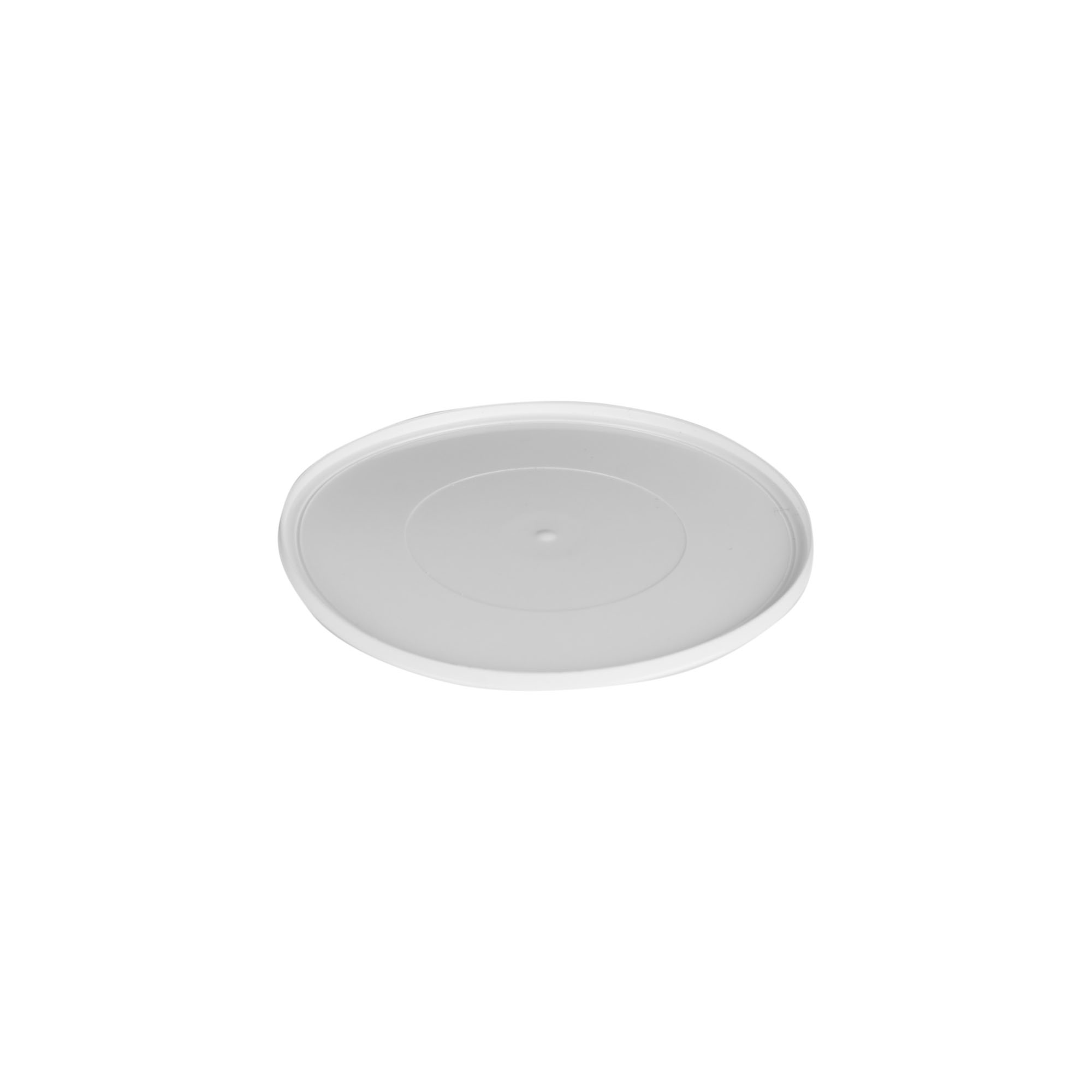 Disco de cobertura para 200 ml «Bianca», plástico PP, blanco