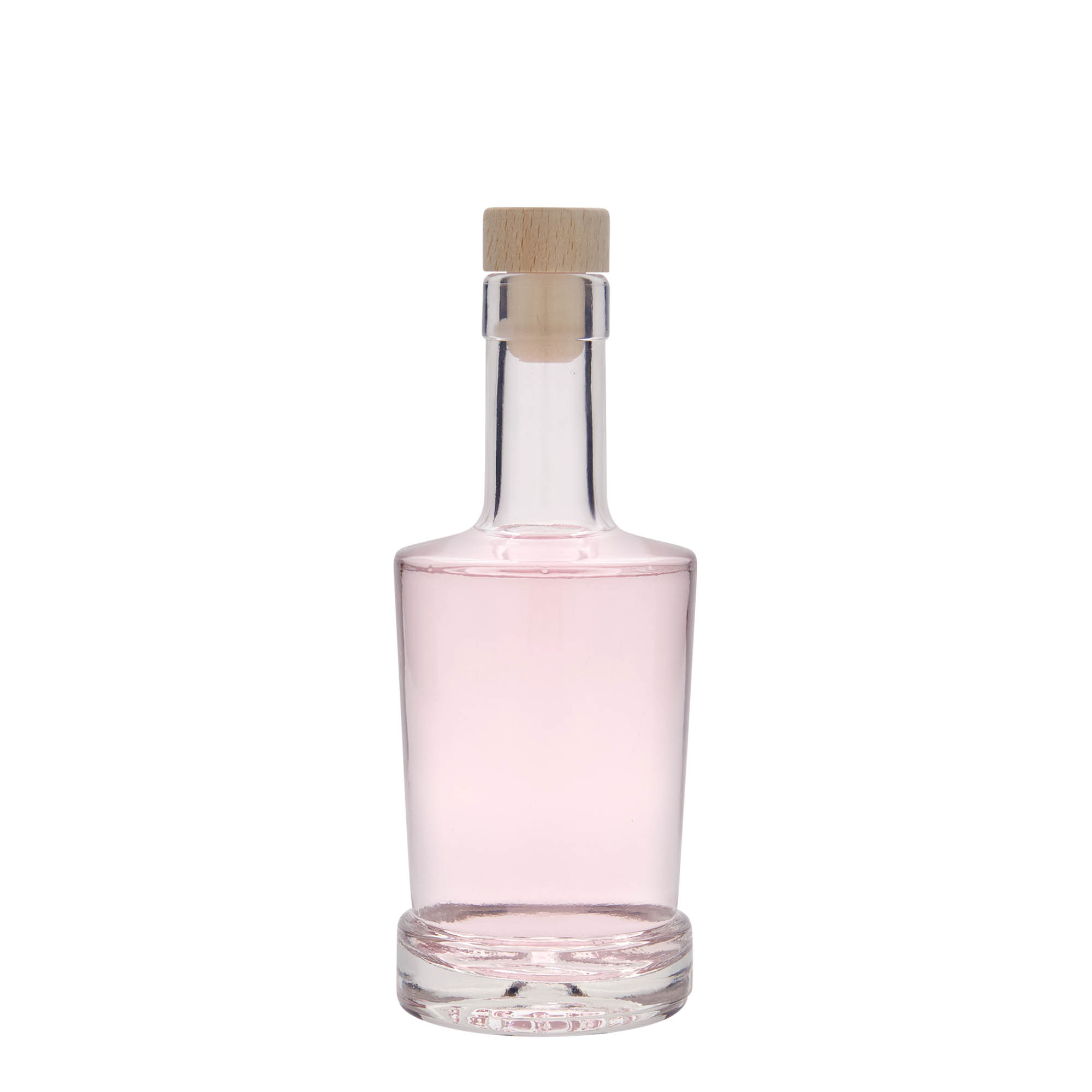 Botella de vidrio de 250 ml 'Deborah', boca: corcho