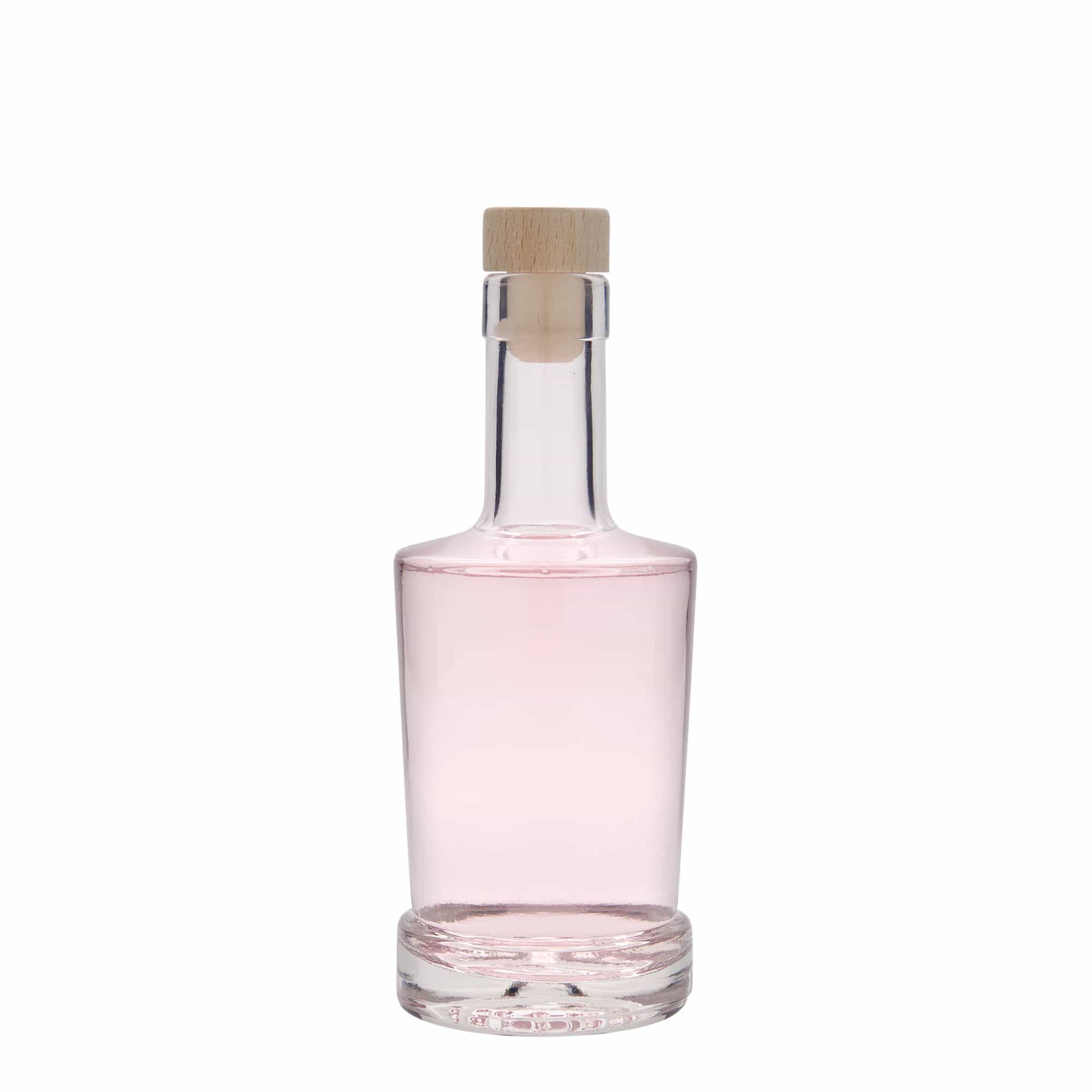 Botella de vidrio de 250 ml 'Deborah', boca: corcho