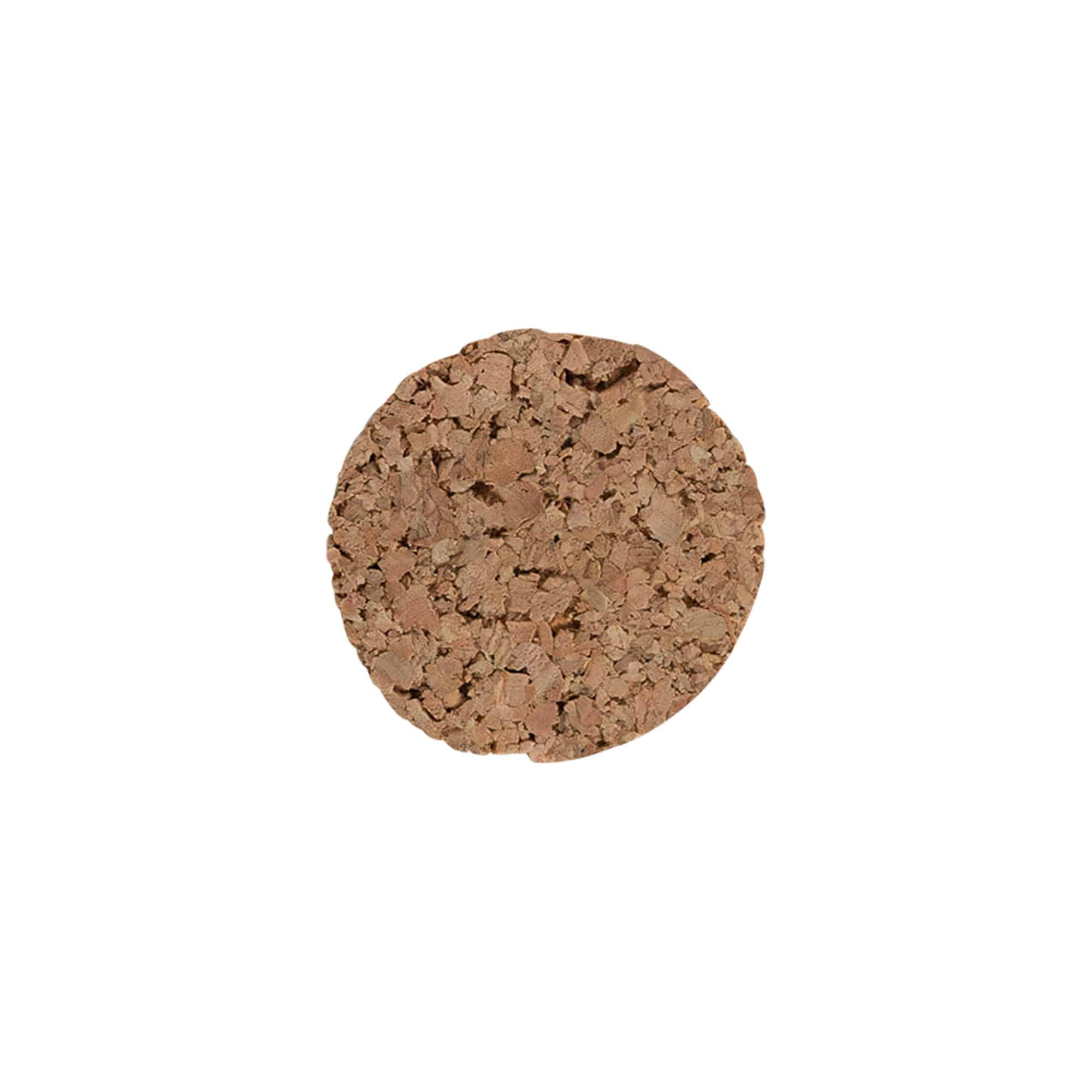 Tapón cónico 25-35 x 27, corcho prensado, beige, para boca: corcho