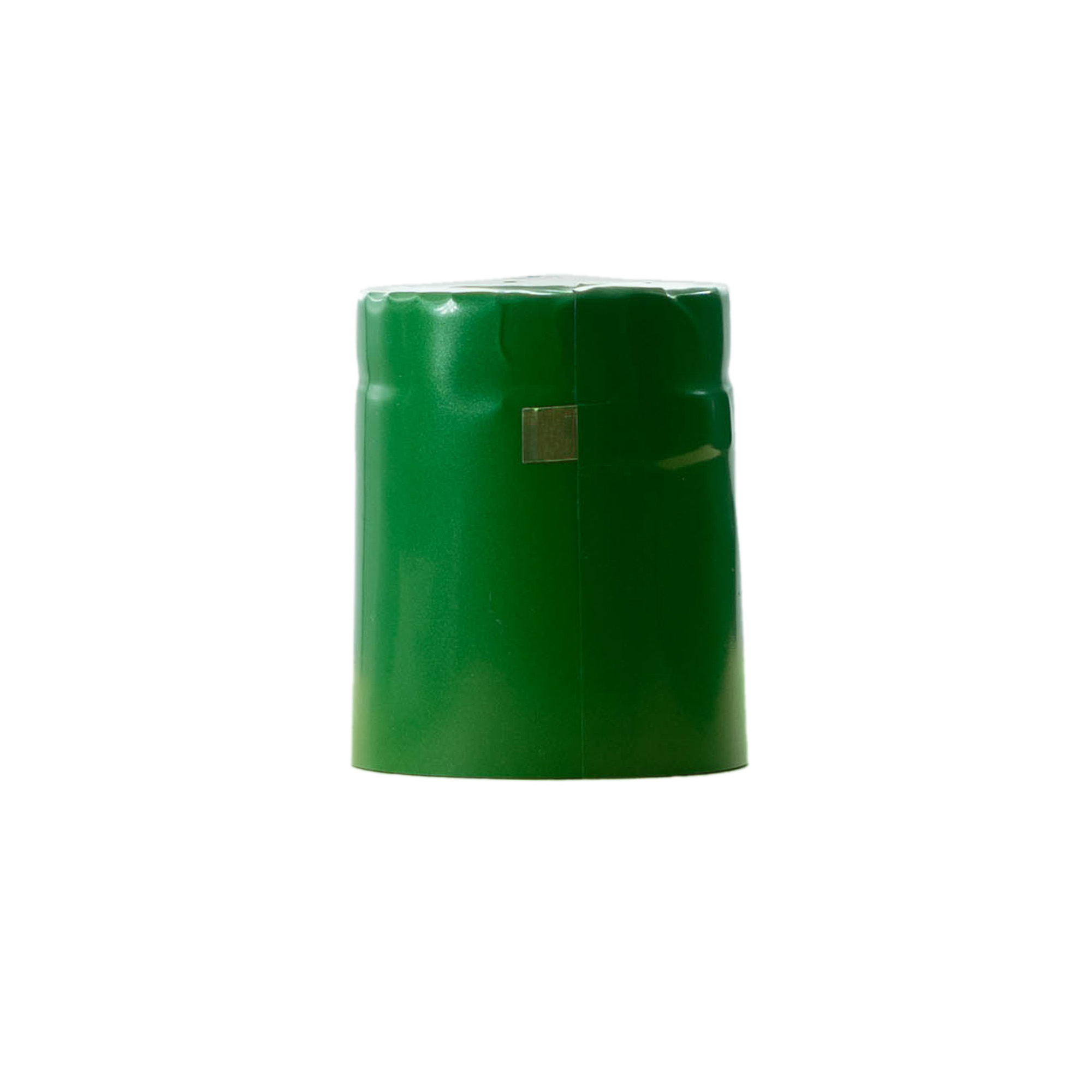 Capsula termoencogible 32x41, plástico PVC, verde Capsula termoencogible 32x41, plástico PVC, verde