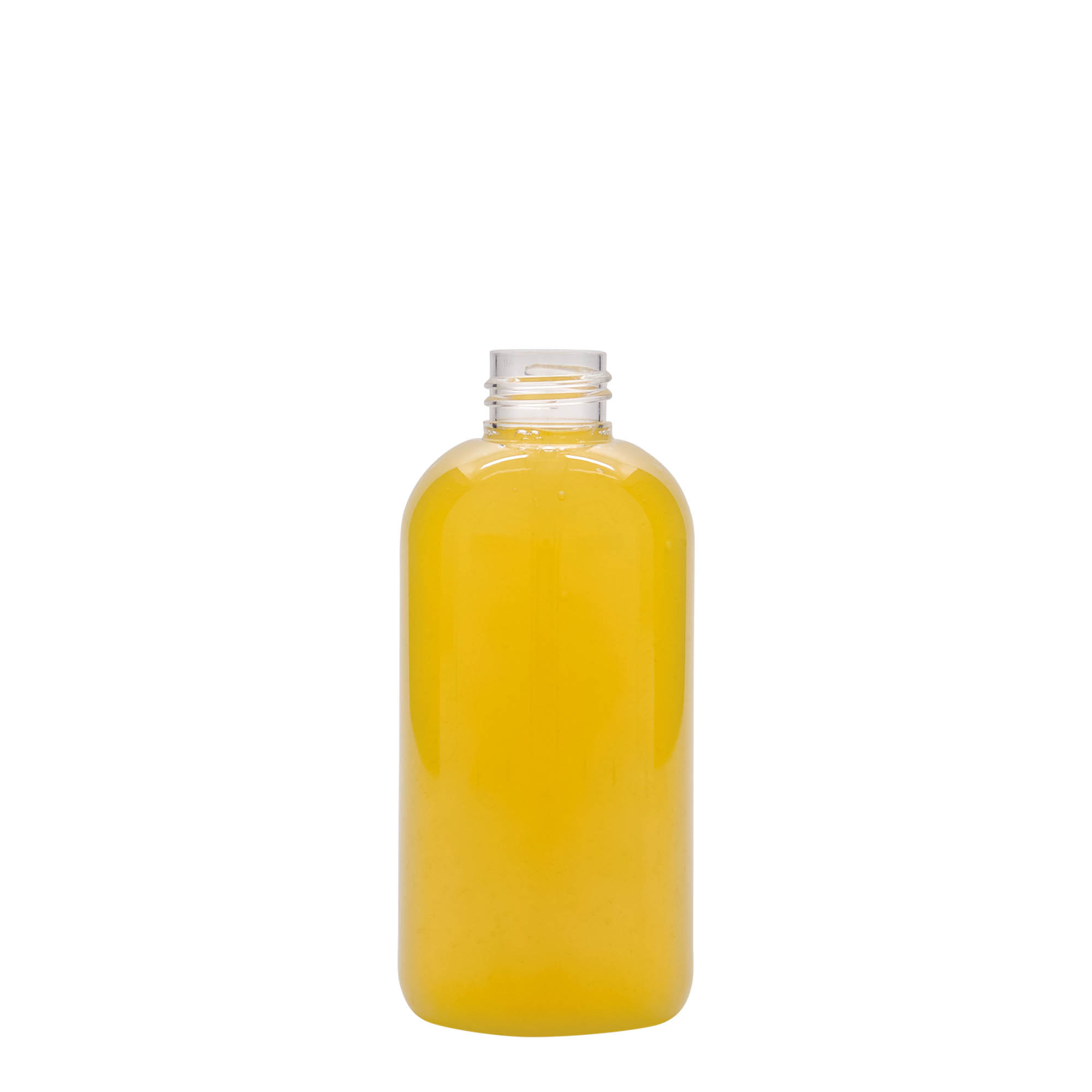 Botella PET de 200 ml 'Boston', plástico, boca: 24/410