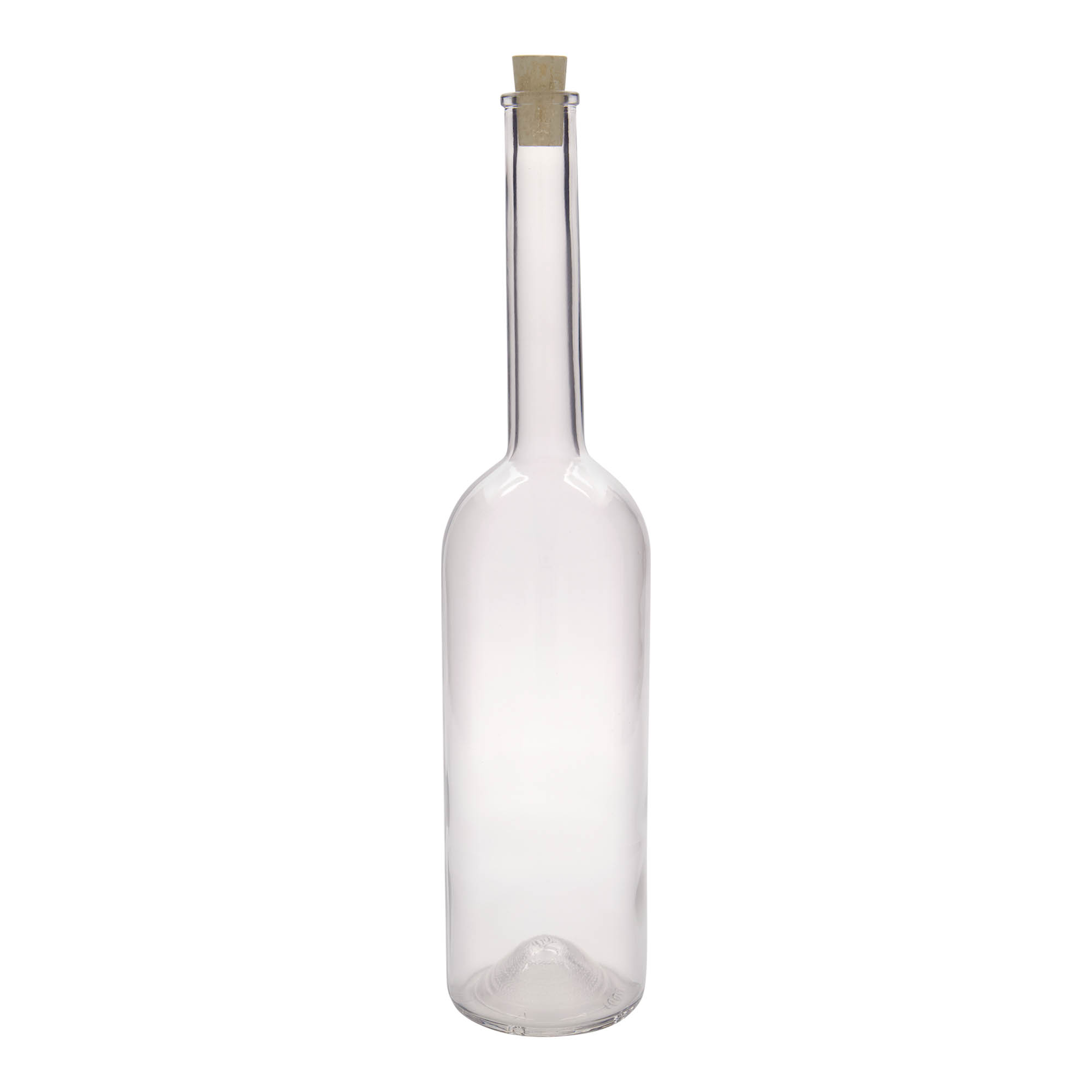 Botella de vidrio de 1.000 ml 'Opera', boca: corcho