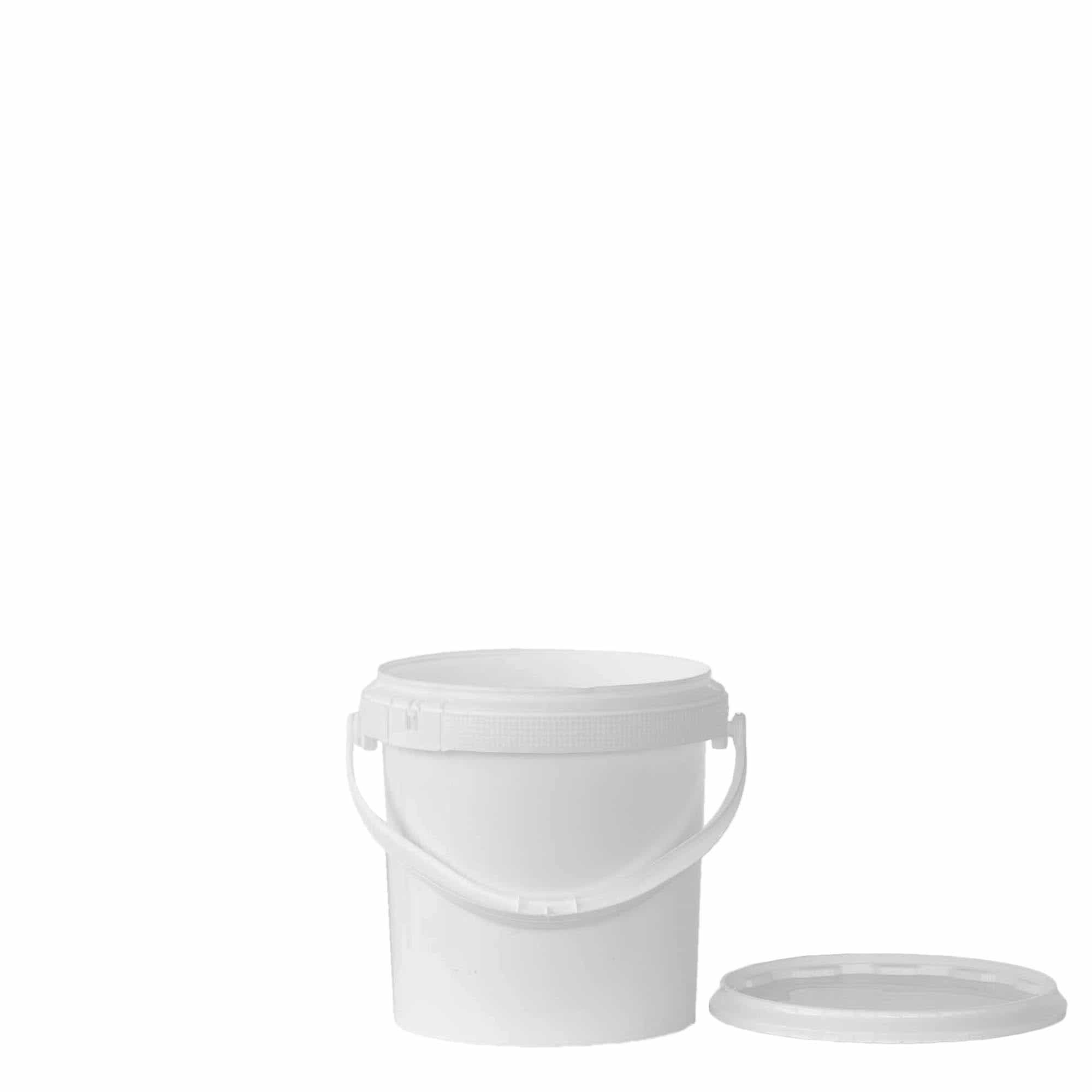 Cubo de 1,8 l, plástico PP, blanco