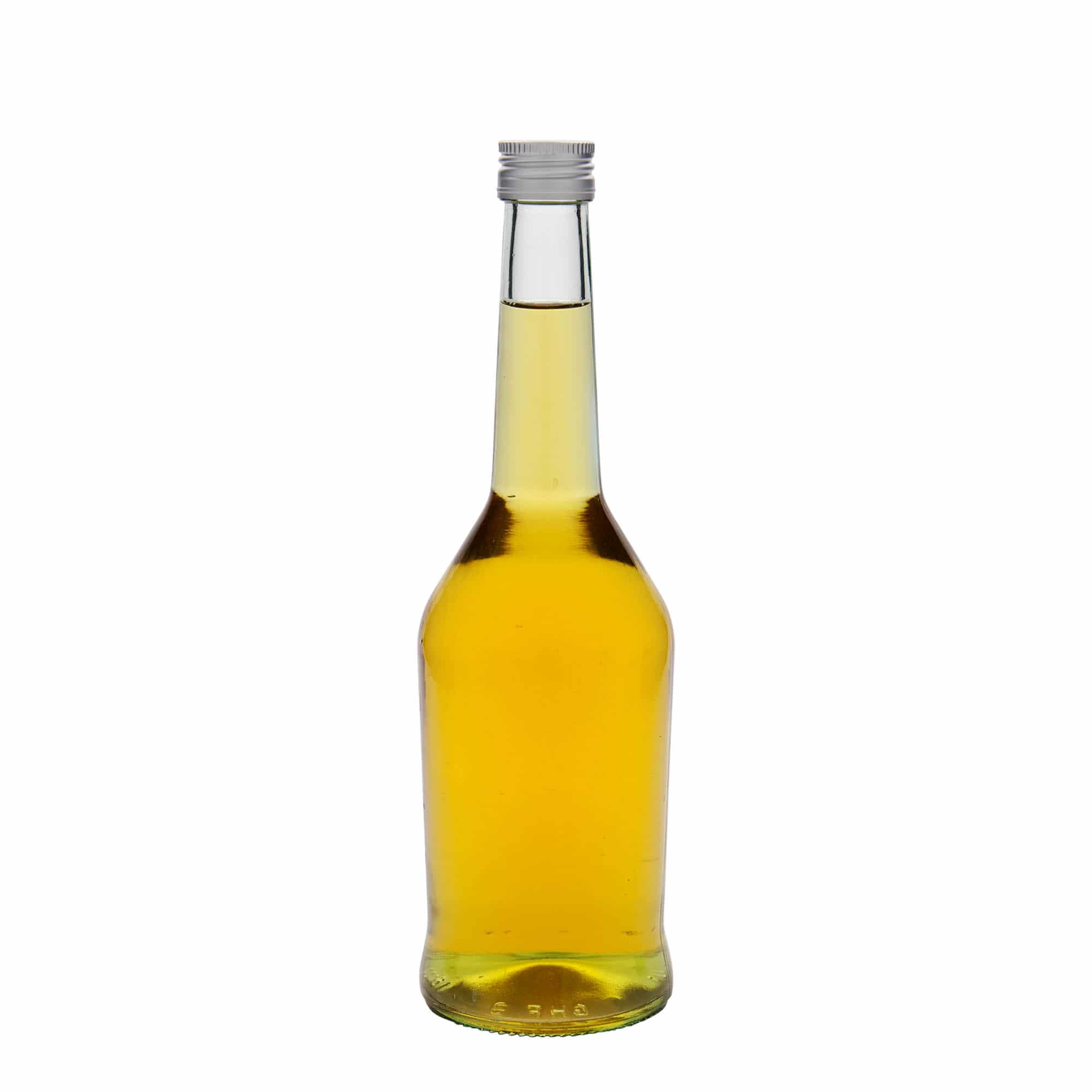 Botella de vidrio de 500 ml para licores, boca: PP 28