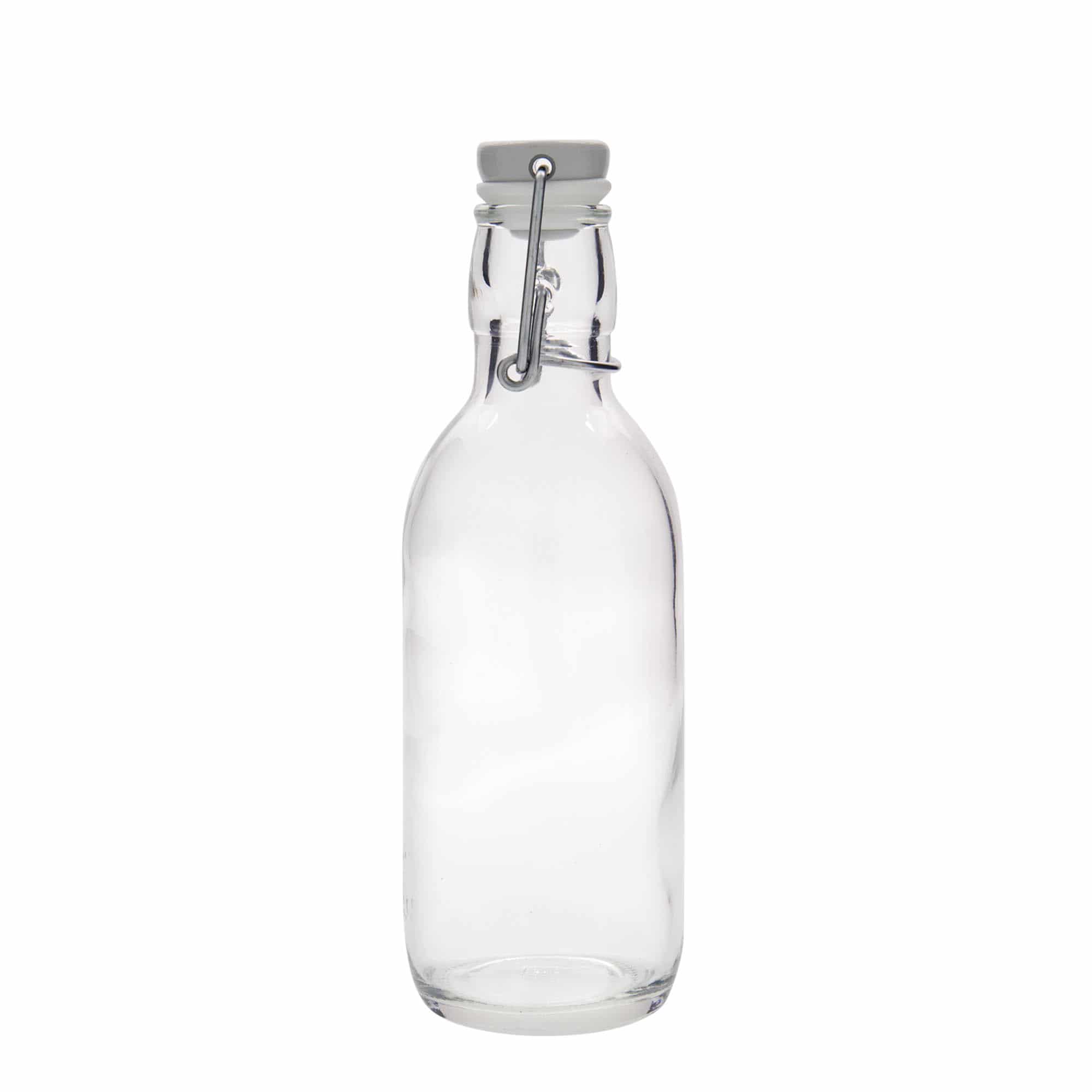 Botella de vidrio 'Emilia' de 500 ml, boca: tapón mecánico