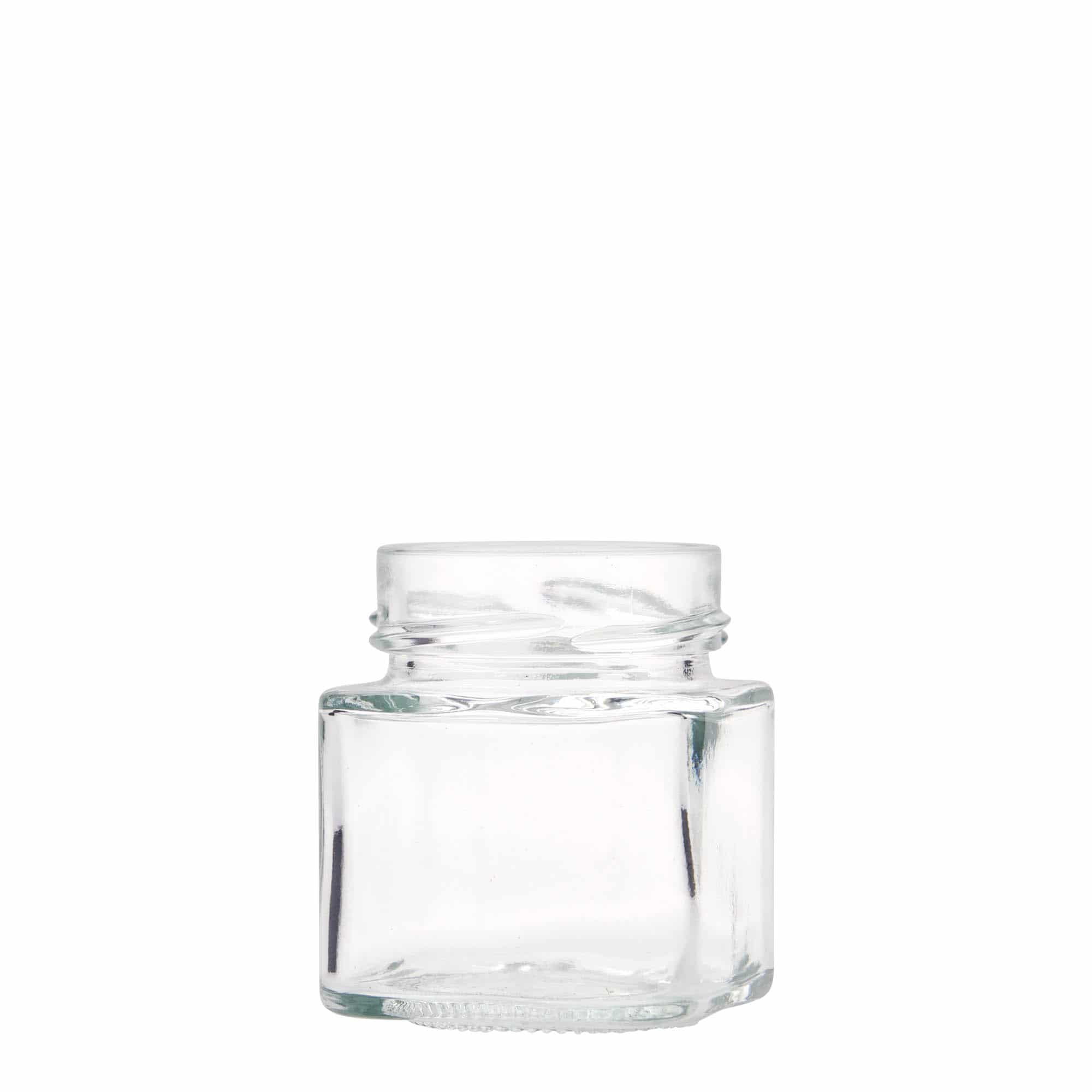 Tarro cuadrado 'Funny' de 156 ml, boca: Deep-Twist-Off (DTO 58)