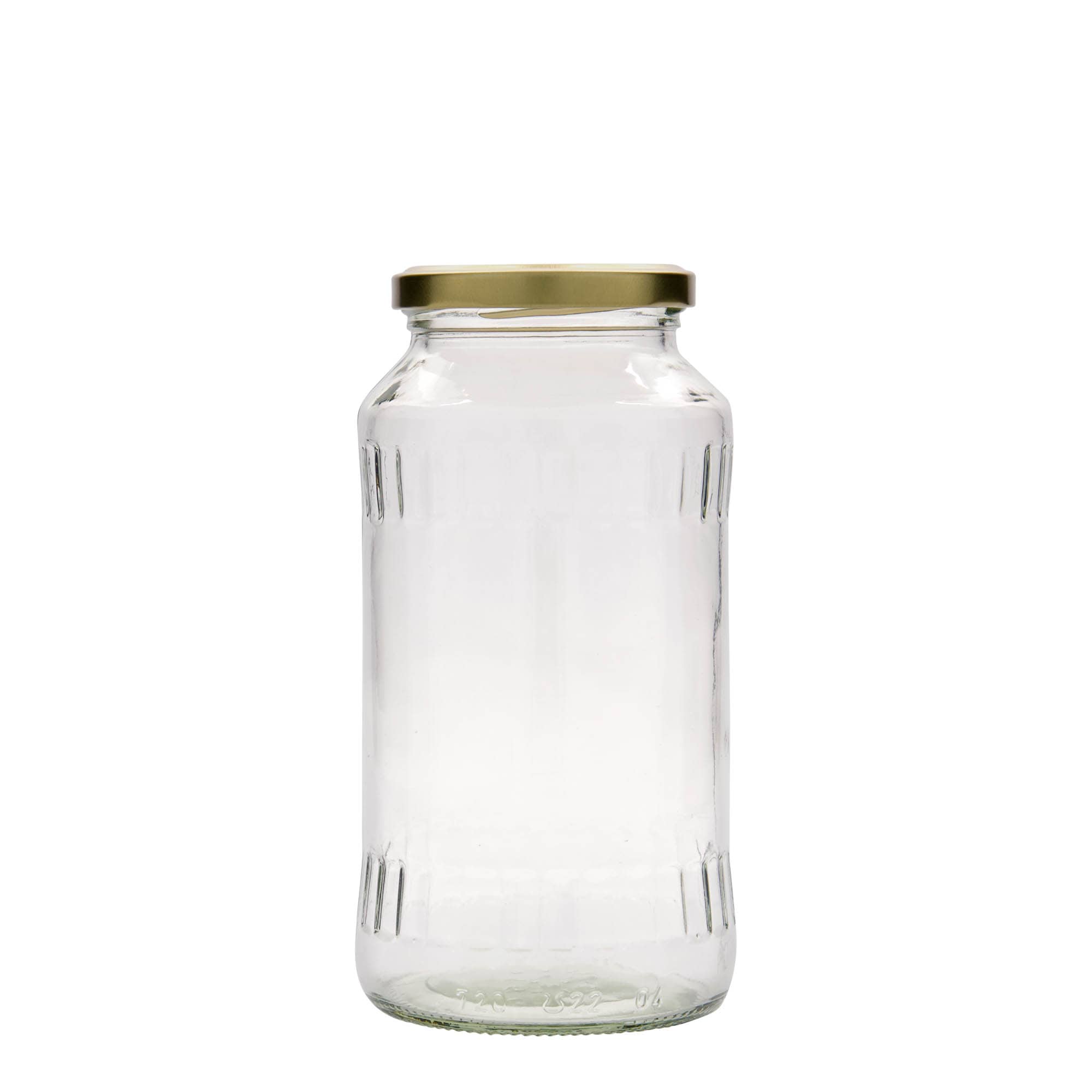 720 ml vaso facetado, boca: Twist-Off (TO 66)