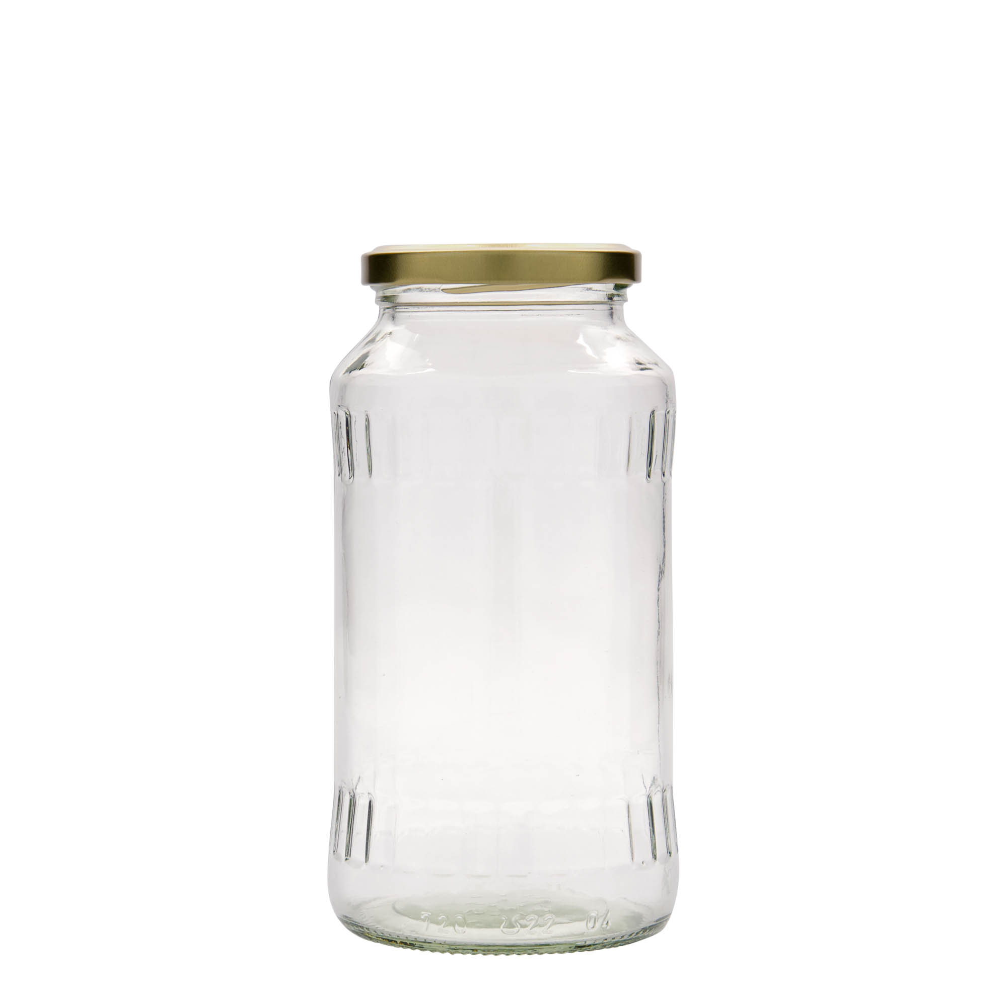 720 ml vaso facetado, boca: Twist-Off (TO 66)
