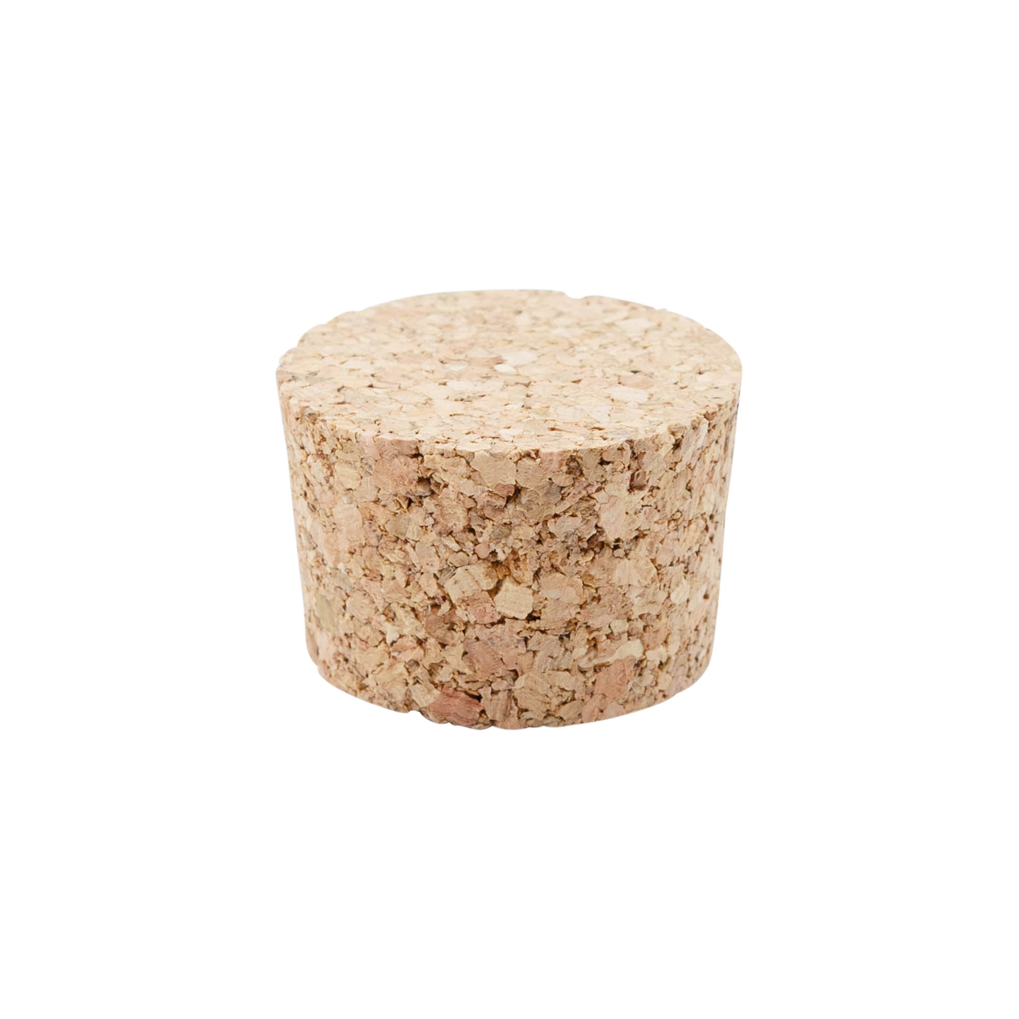 Tapón cónico 38-42 x 27, corcho prensado, beige, para boca: corcho