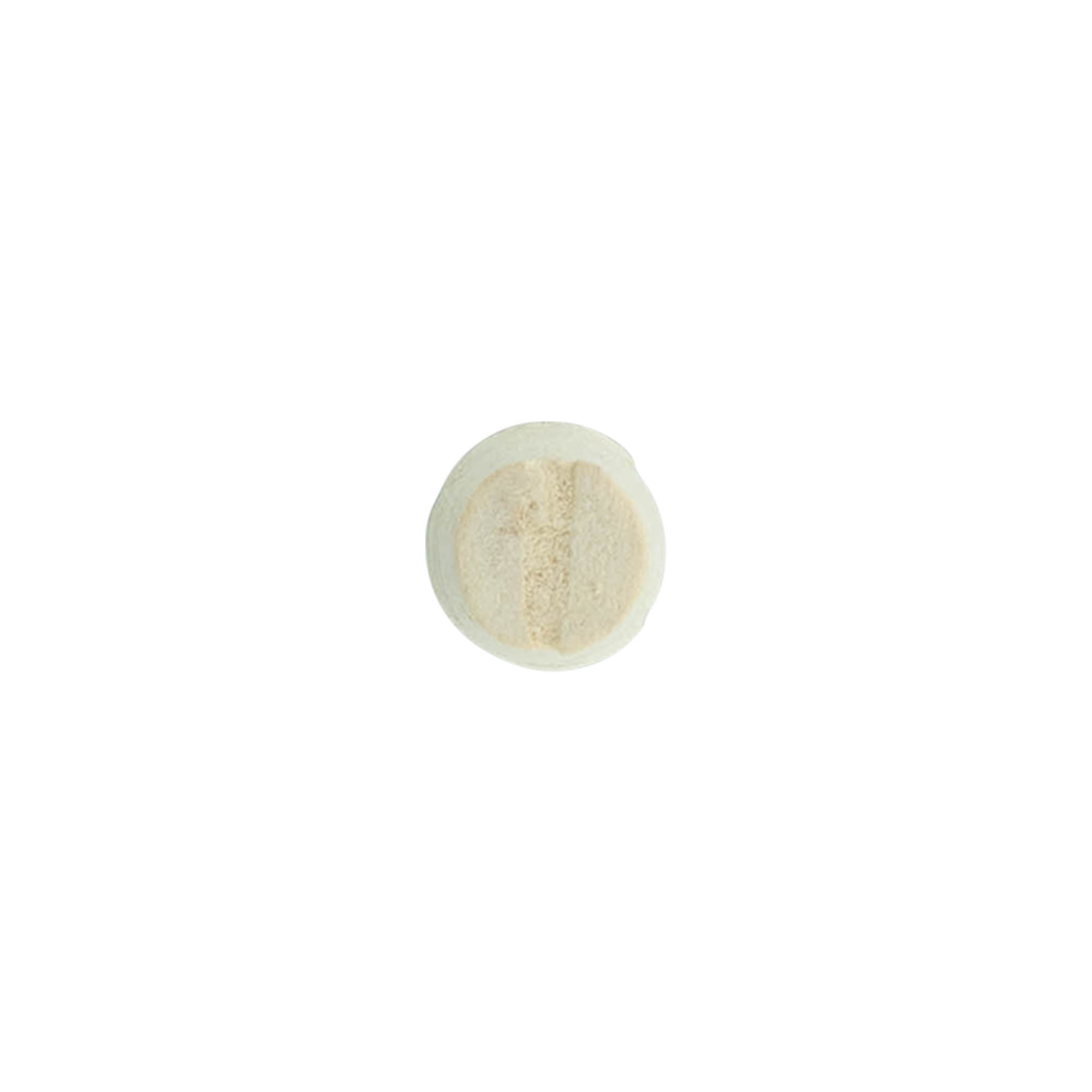 Tapón cónico 9-12 x 22, corcho natural, blanqueado, para boca: corcho