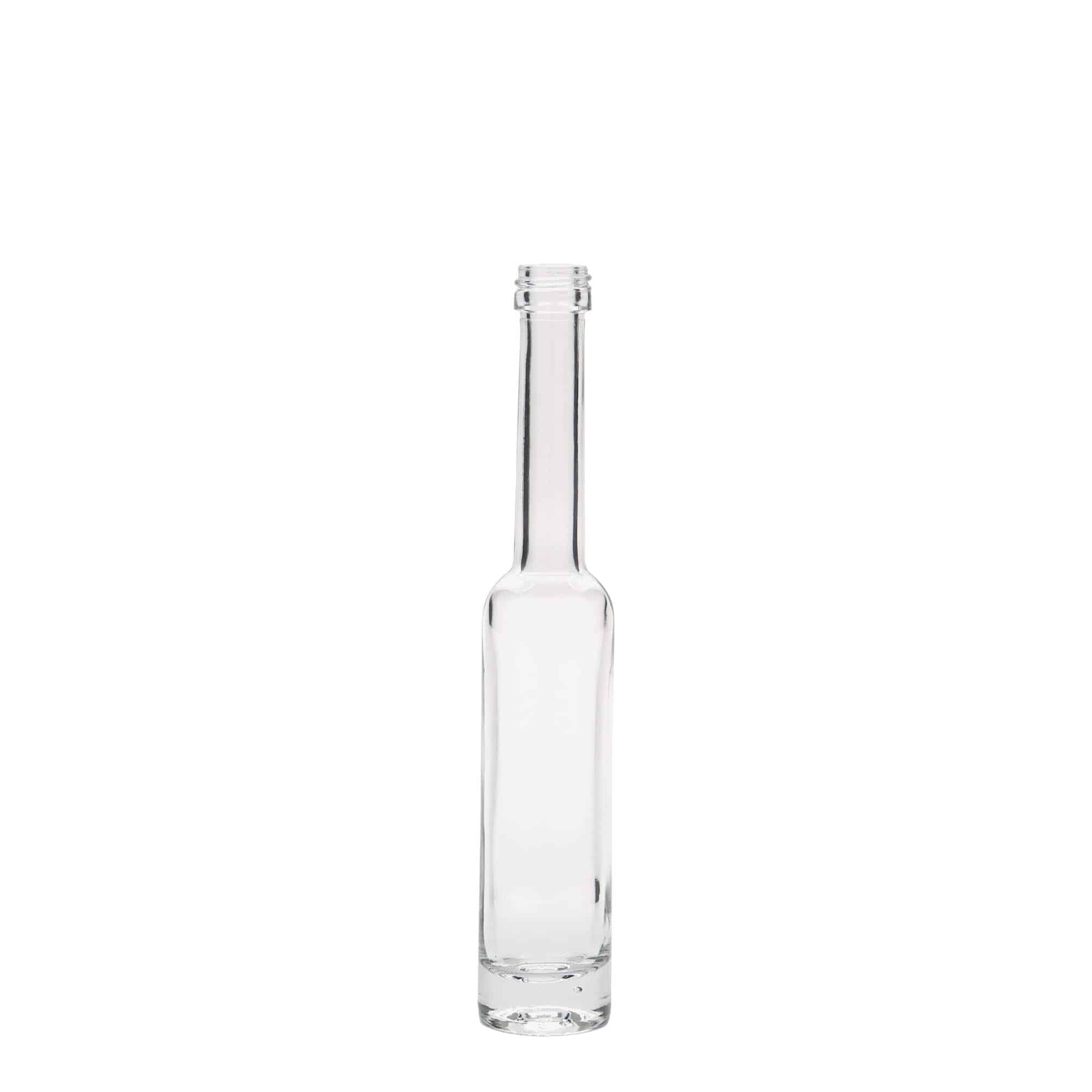 Botella de vidrio 'Platina' de 40 ml, boca: PP 18 Botella de vidrio 'Platina' de 40 ml, boca: PP 18