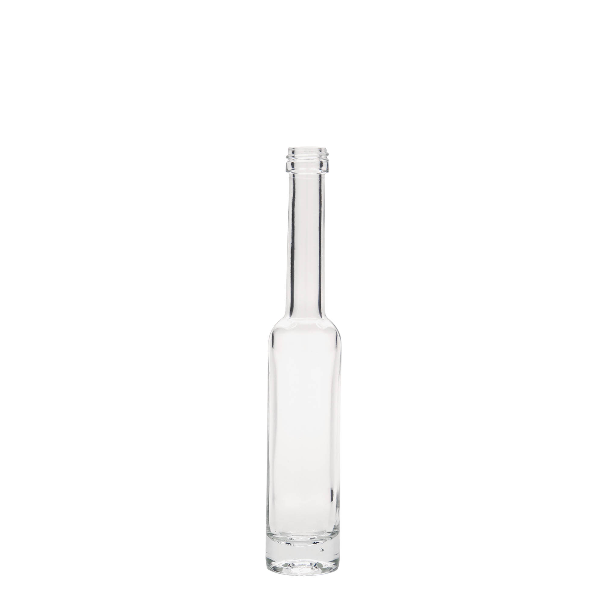 Botella de vidrio de 40 ml 'Platina', boca: PP 18 Botella de vidrio de 40 ml 'Platina', boca: PP 18