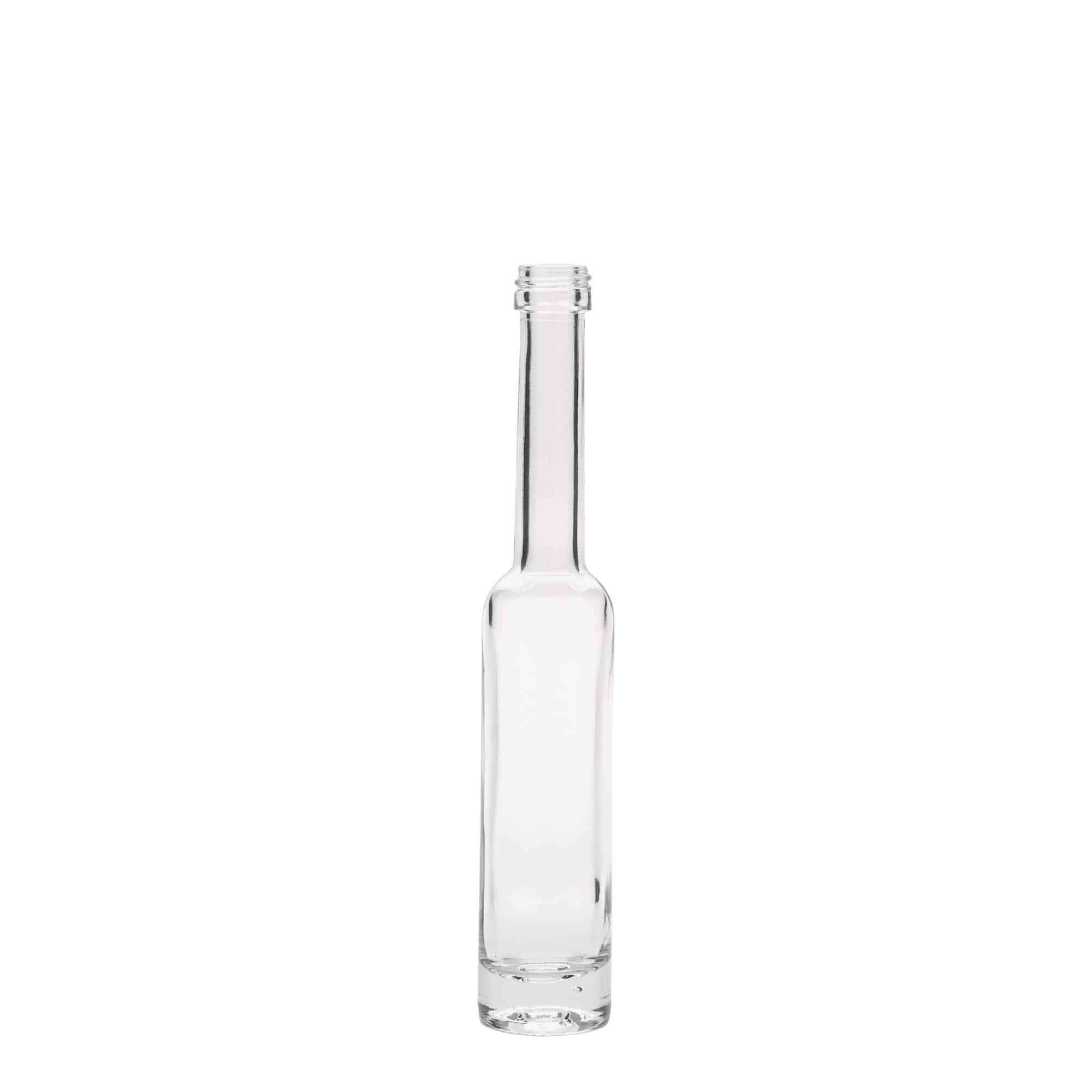 Botella de vidrio de 40 ml 'Platina', boca: PP 18