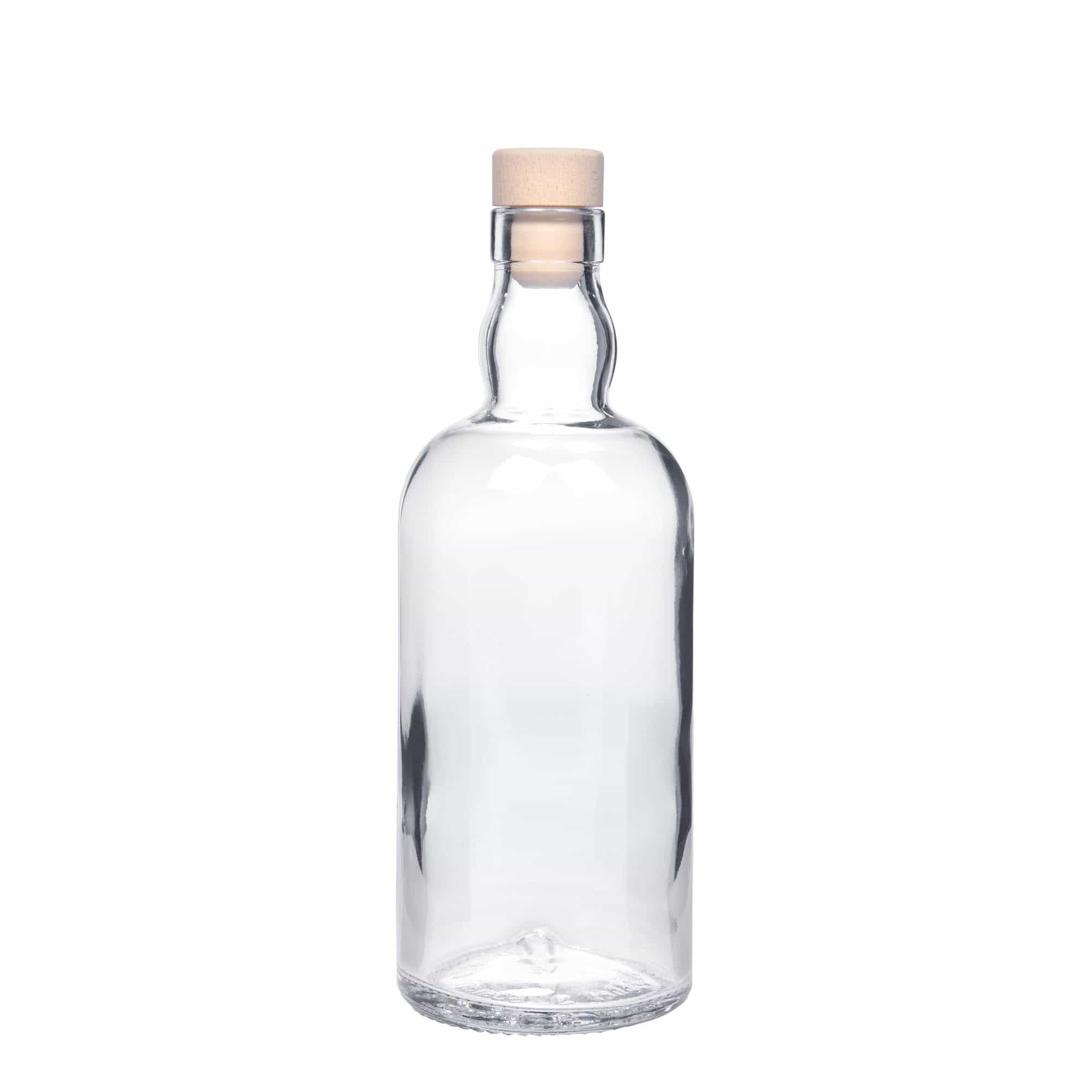 Botella de vidrio de 500 ml 'Aberdeen', boca: corcho