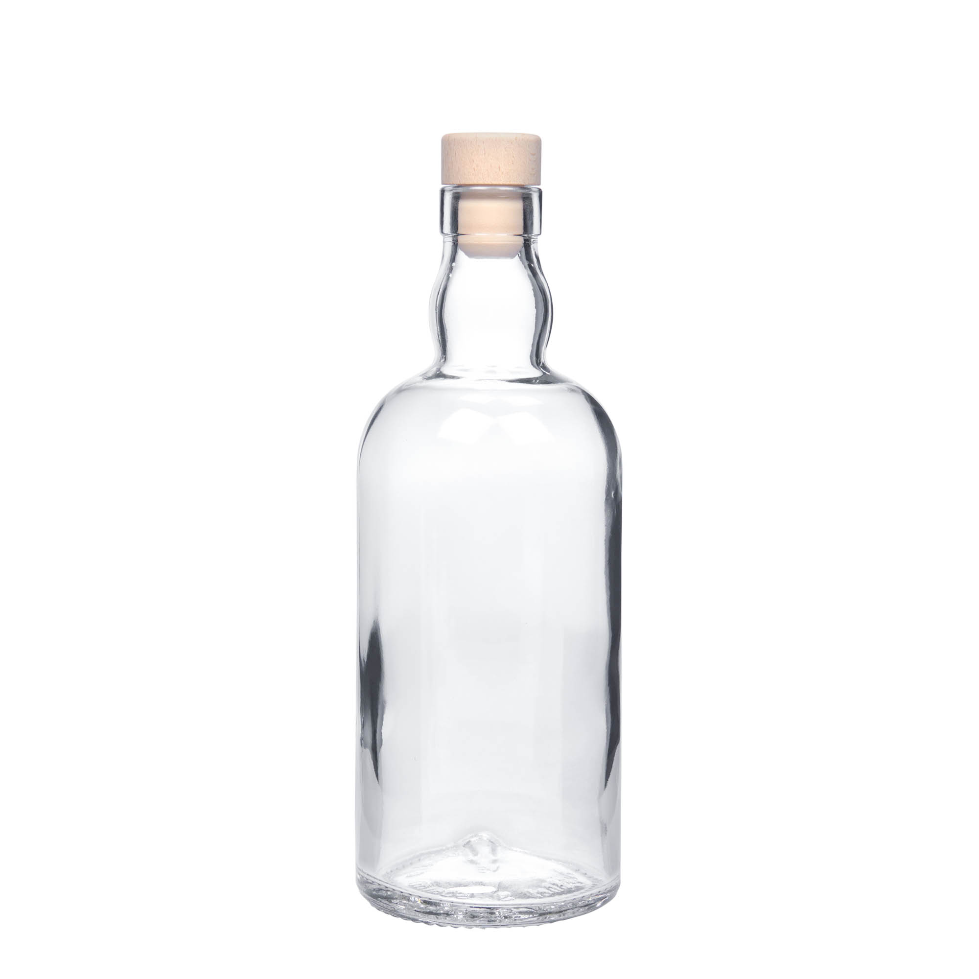 Botella de vidrio de 500 ml 'Aberdeen', boca: corcho