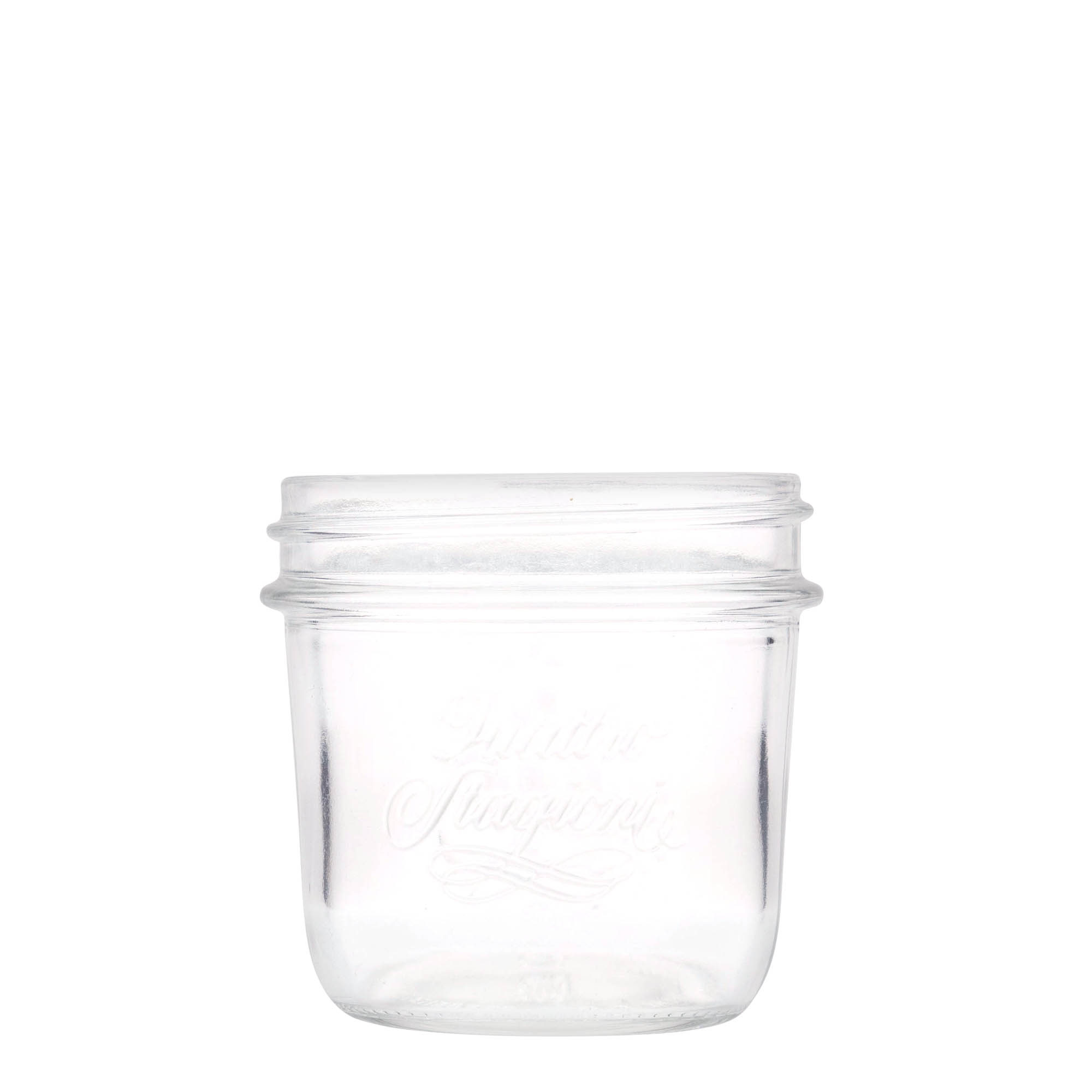 200 ml tarro de vidrio 'Quattro Stagioni', boca: cierre de rosca 200 ml tarro de vidrio 'Quattro Stagioni', boca: cierre de rosca