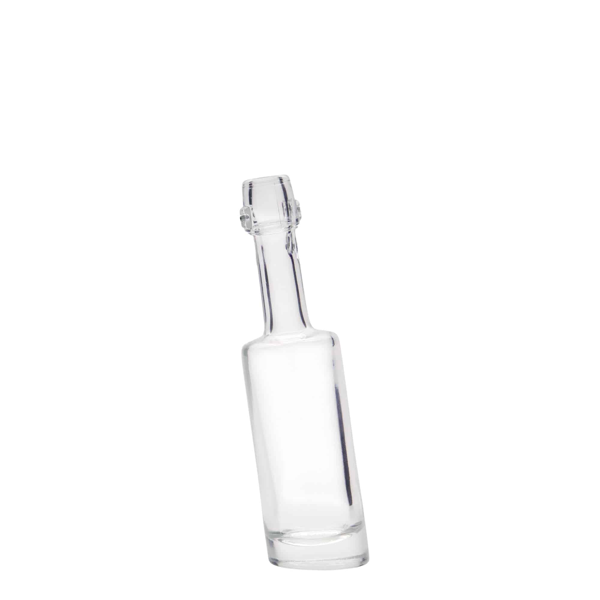 Botella de cristal de 40 ml 'Bounty', boca: cierre de palanca