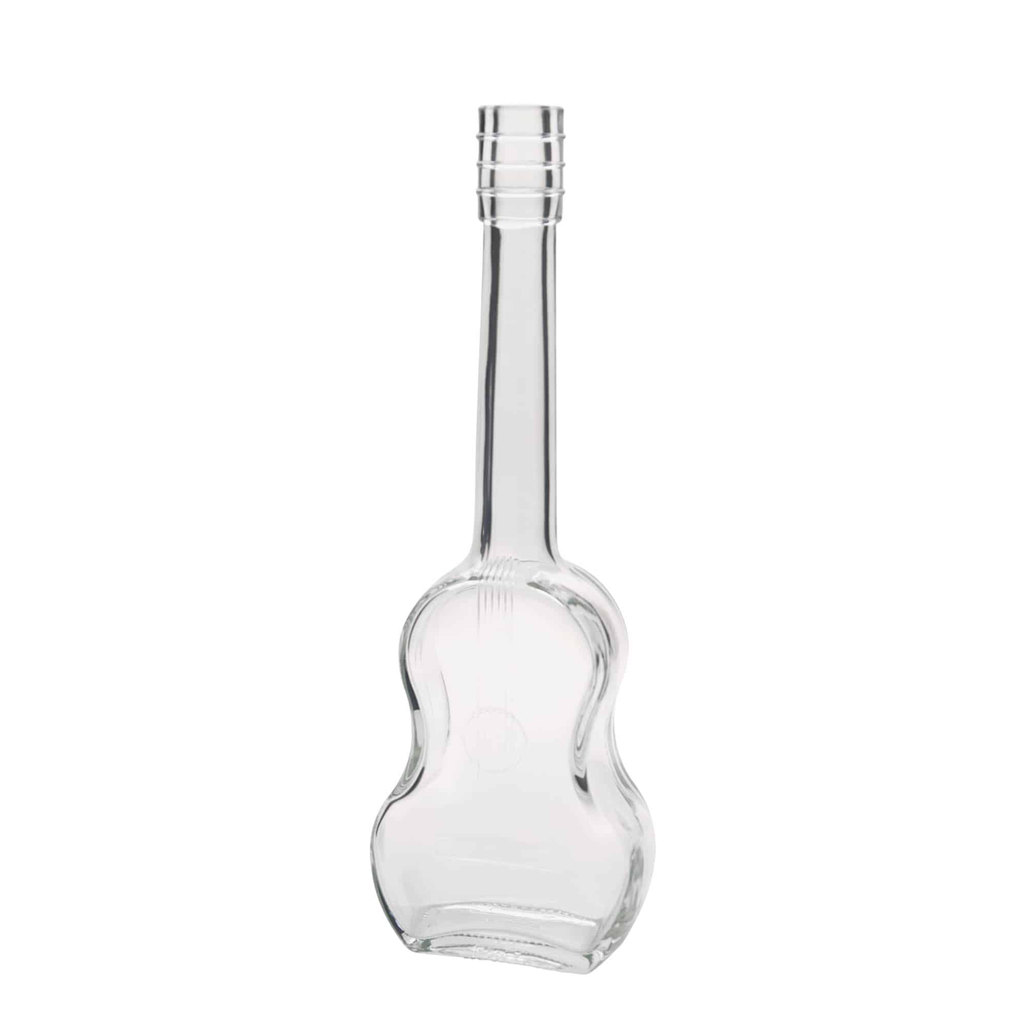 Botella de vidrio de 500 ml 'Guitarra', boca: corcho