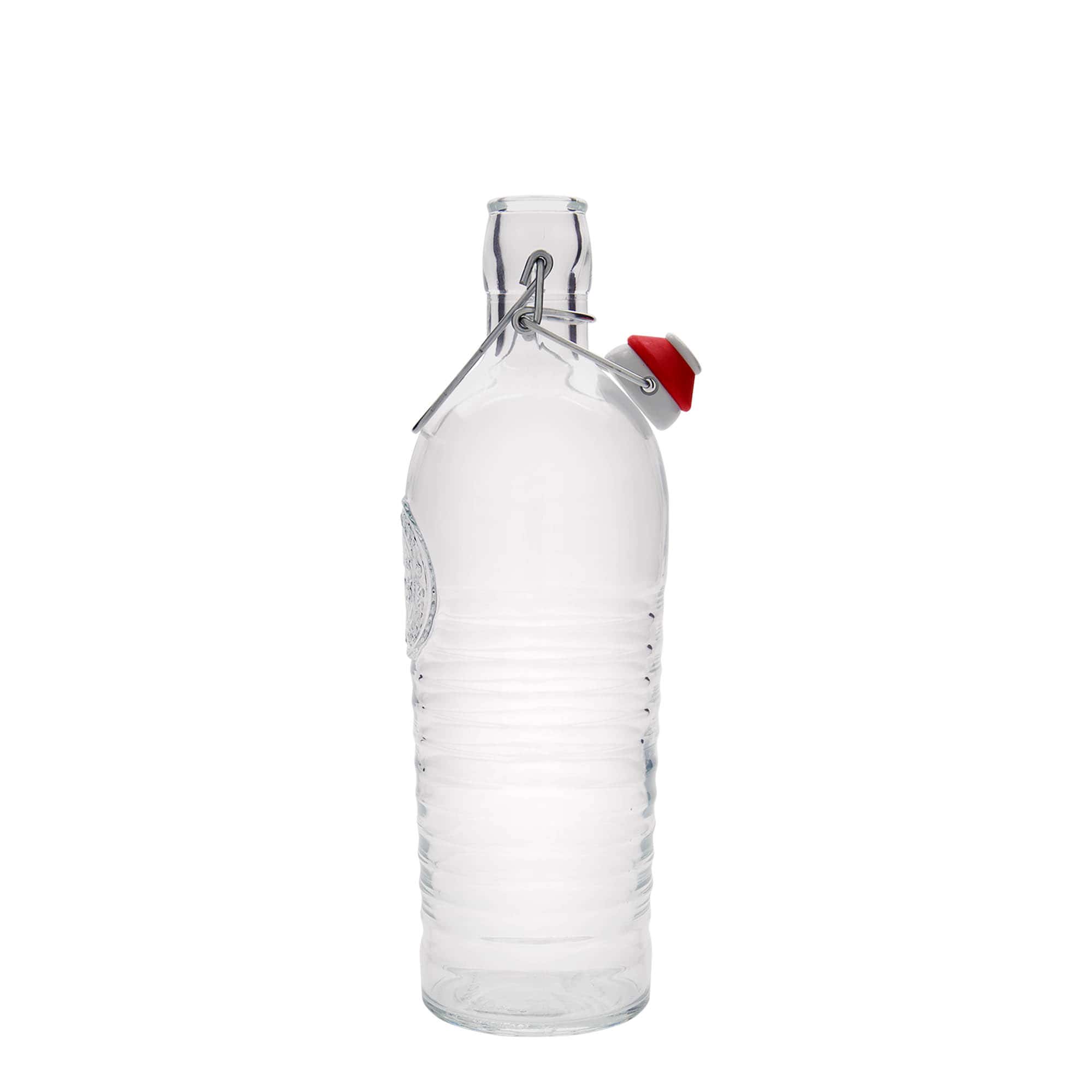 Botella de vidrio de 1.200 ml 'Officina 1825', boca: cierre de palanca Botella de vidrio de 1.200 ml 'Officina 1825', boca: cierre de palanca