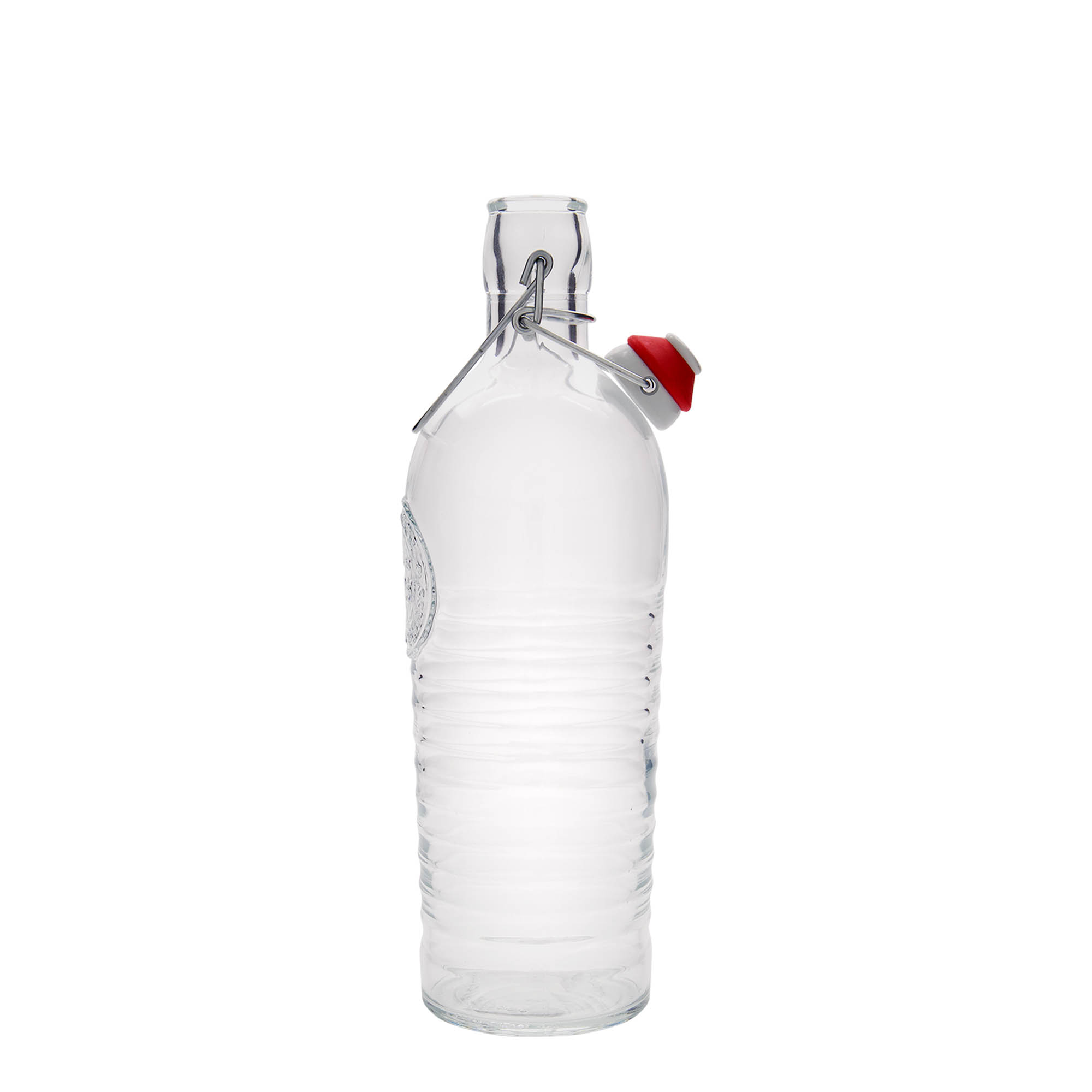 Botella de vidrio de 1.200 ml «Officina 1825», boca: cierre de palanca