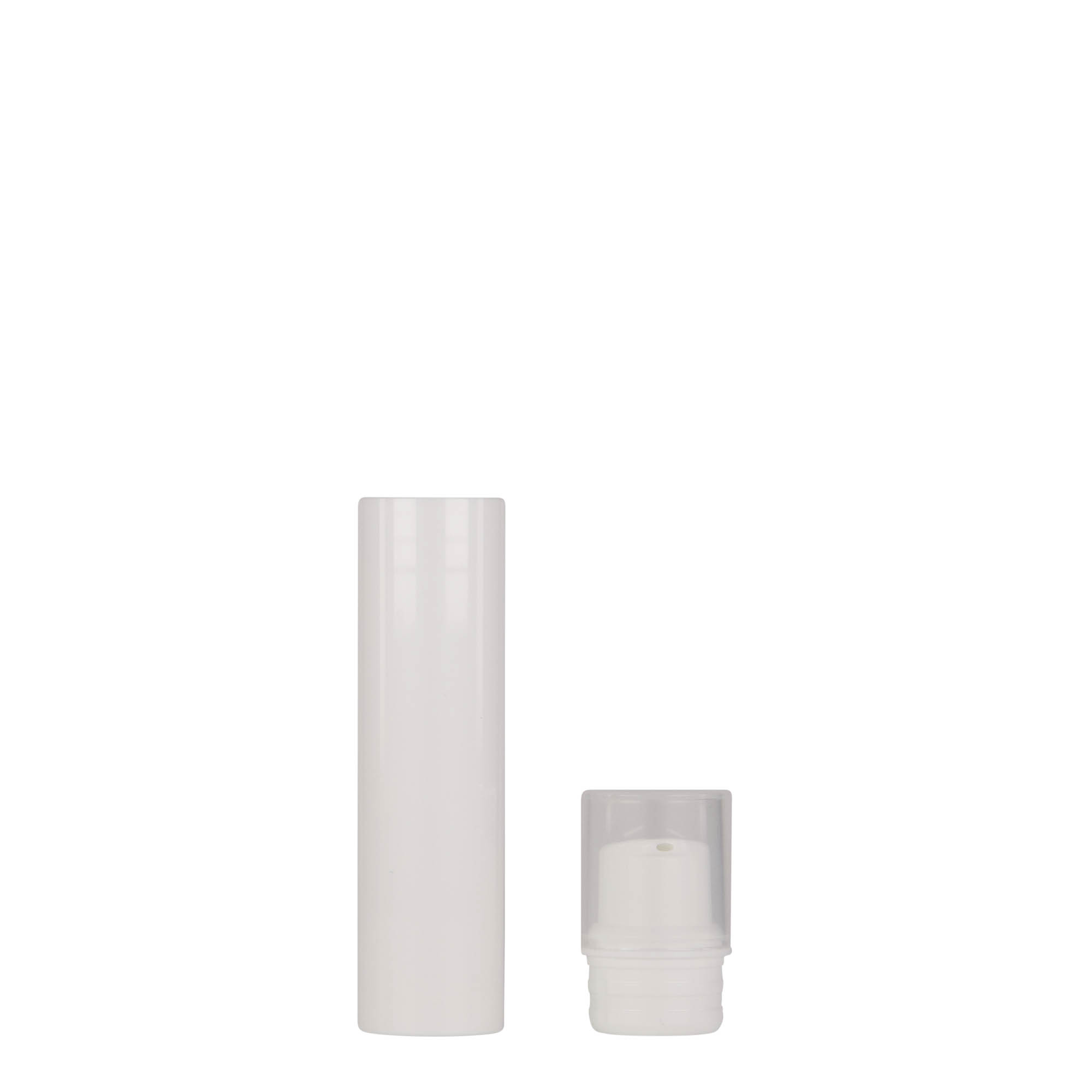 Dispensador airless de 15 ml 'Nano', plástico PP, blanco