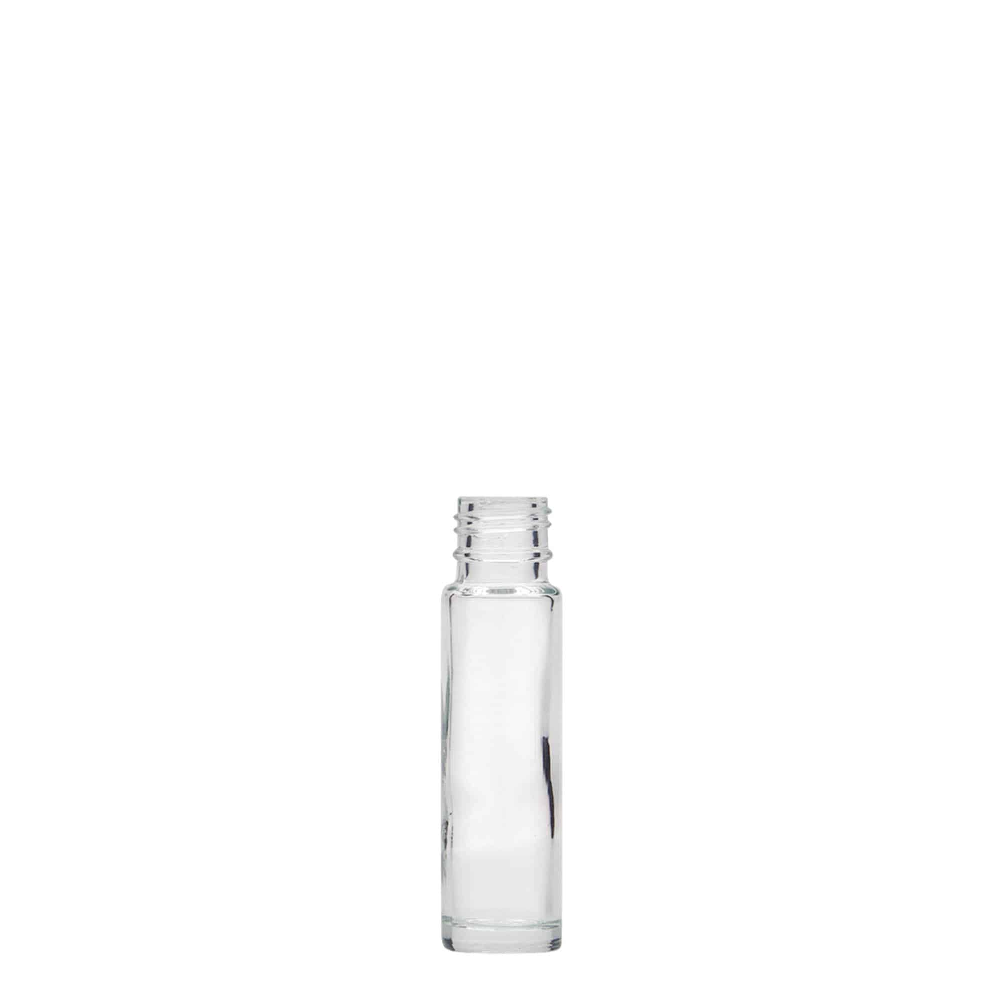 Botella roll-on de vidrio de 10 ml, boca: cierre de rosca