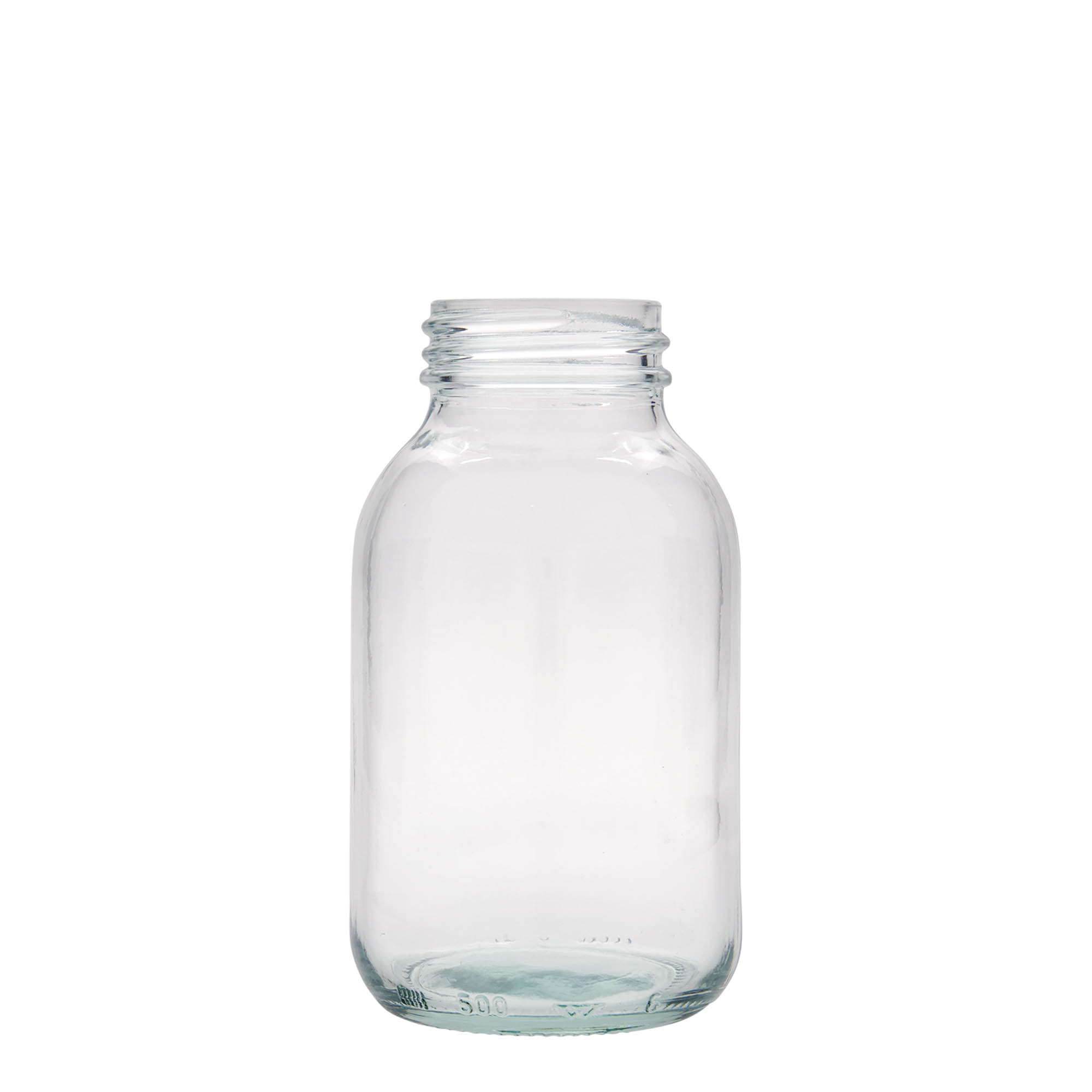 500 ml frasco de cuello ancho, boca: DIN 55 500 ml frasco de cuello ancho, boca: DIN 55