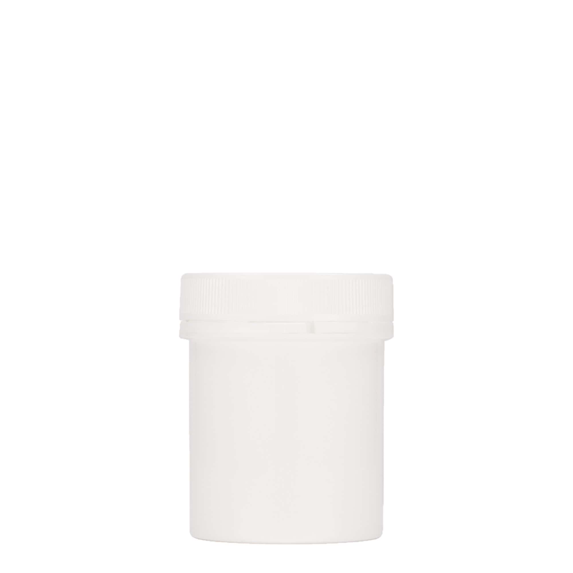 150 ml bote de plástico «Securilock», PP, blanco, boca: cierre de rosca
