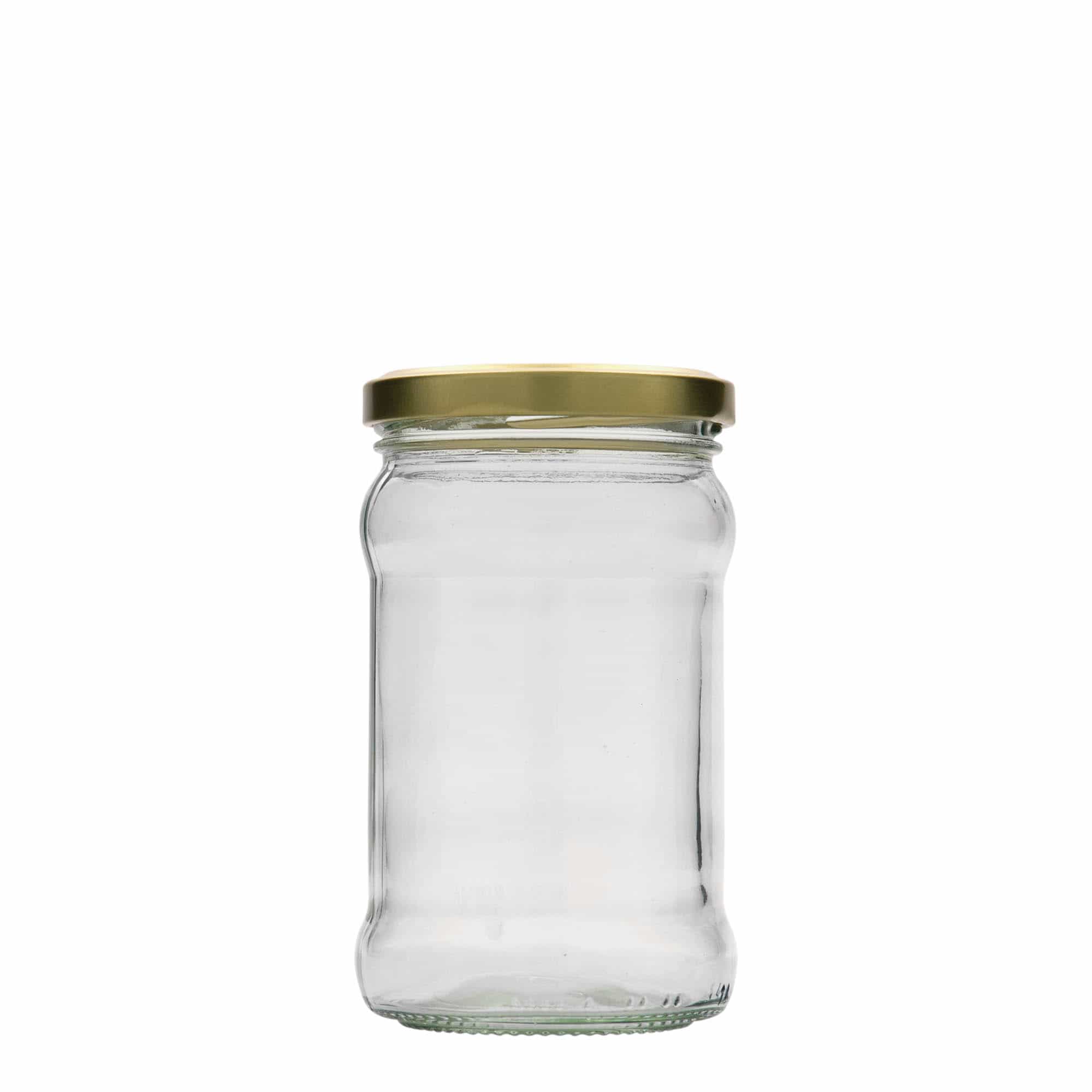 Tarro redondo de 320 ml, boca: Twist-Off (TO 66)