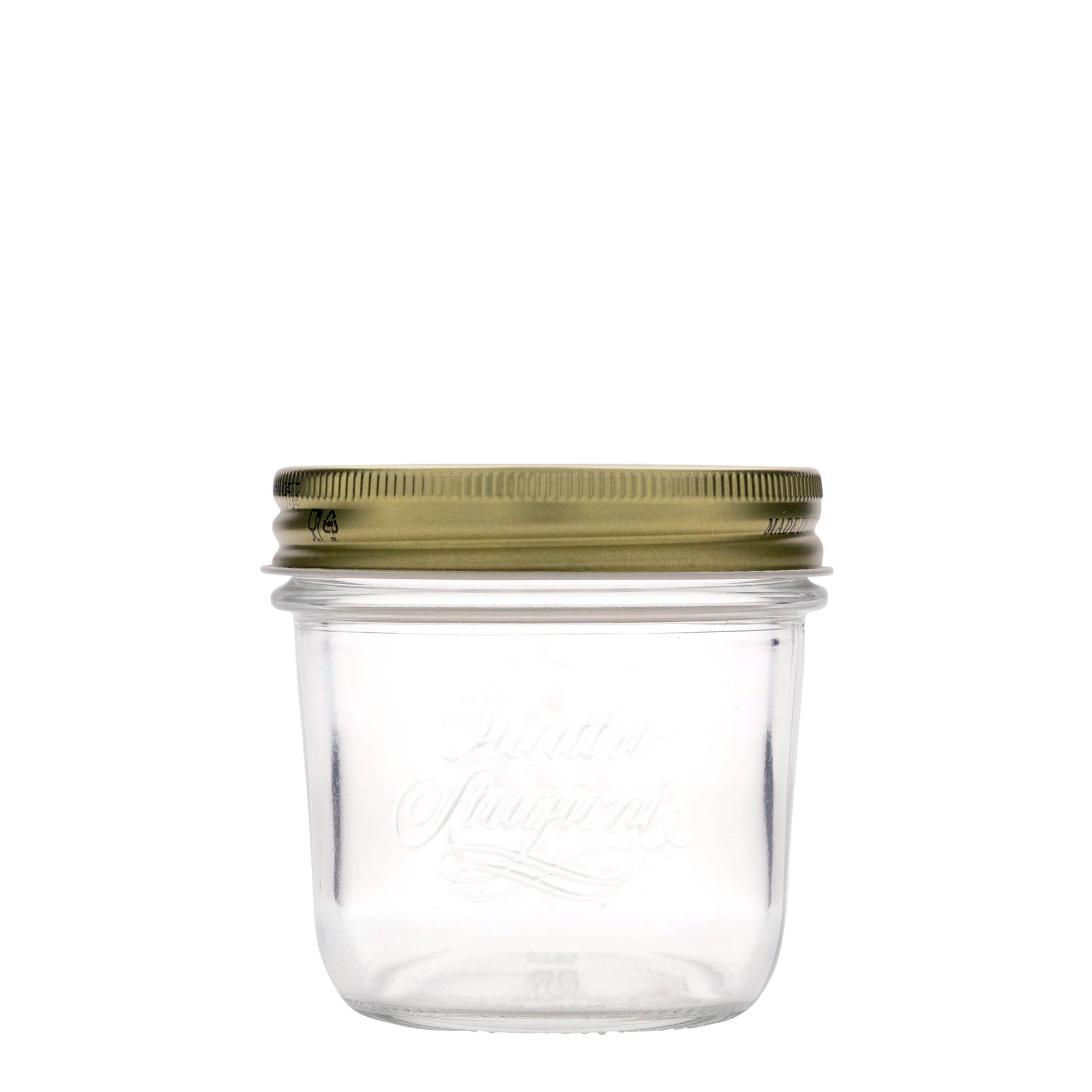 200 ml tarro de vidrio 'Quattro Stagioni', boca: cierre de rosca 200 ml tarro de vidrio 'Quattro Stagioni', boca: cierre de rosca