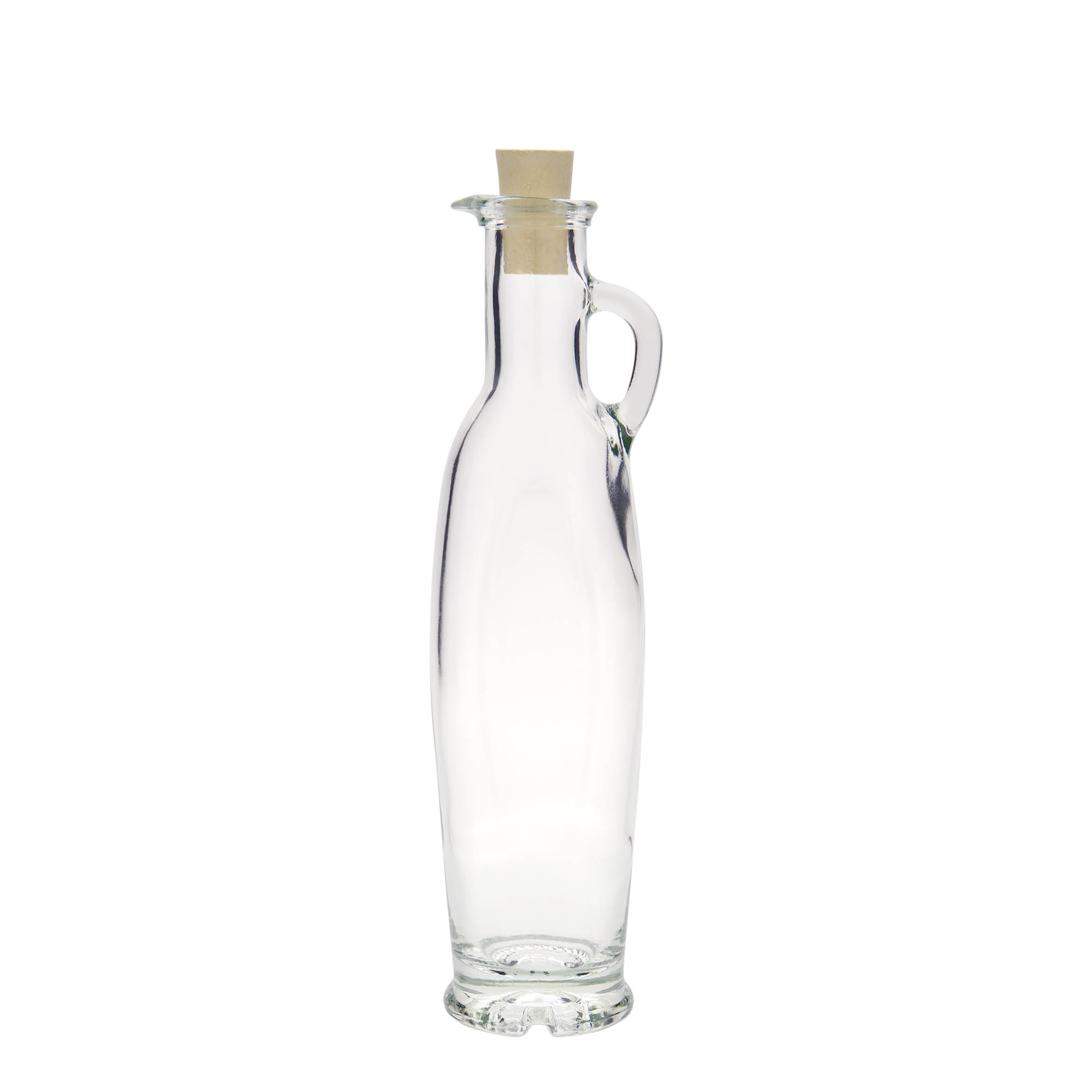 Botella de vidrio de 250 ml 'Simona', boca: corcho
