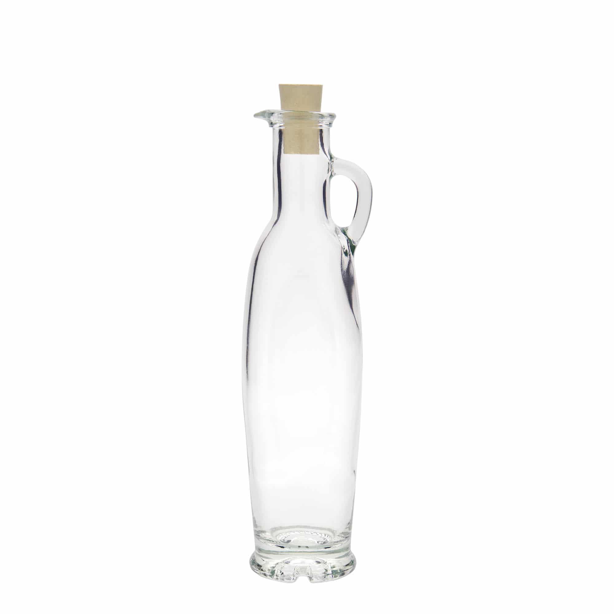 Botella de vidrio de 250 ml 'Simona', boca: corcho